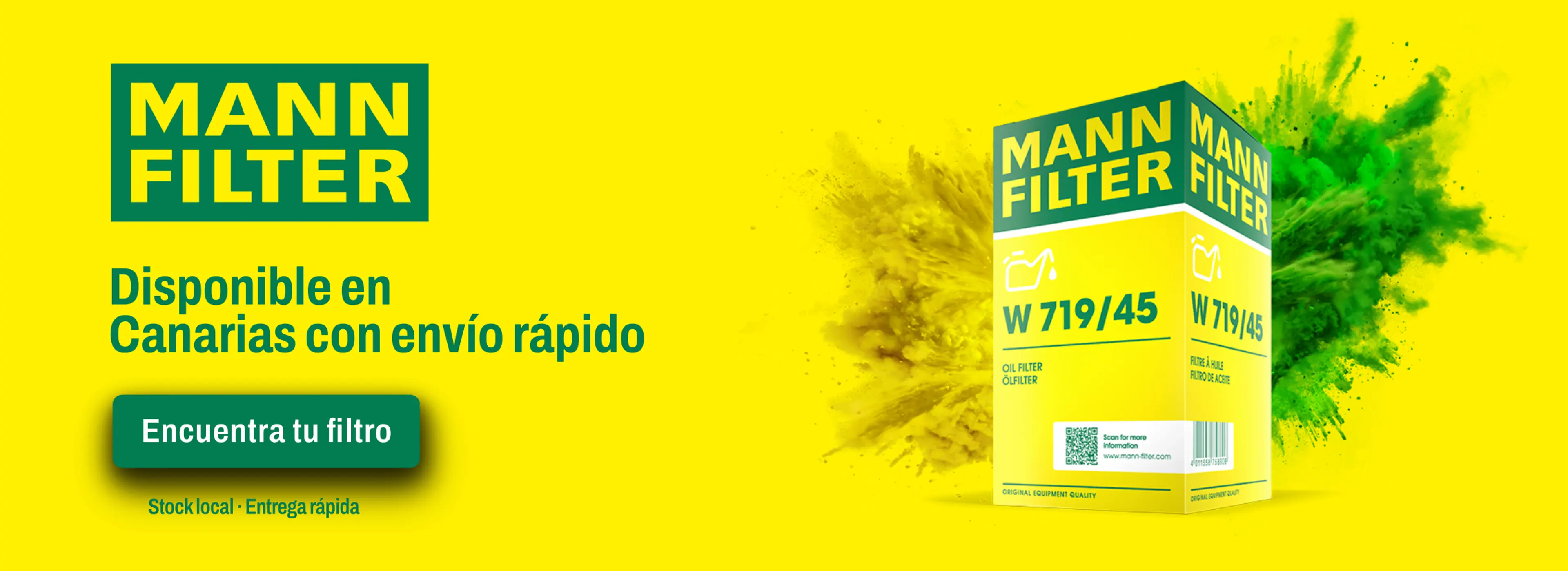 Mann Filter - Disponible en Canarias