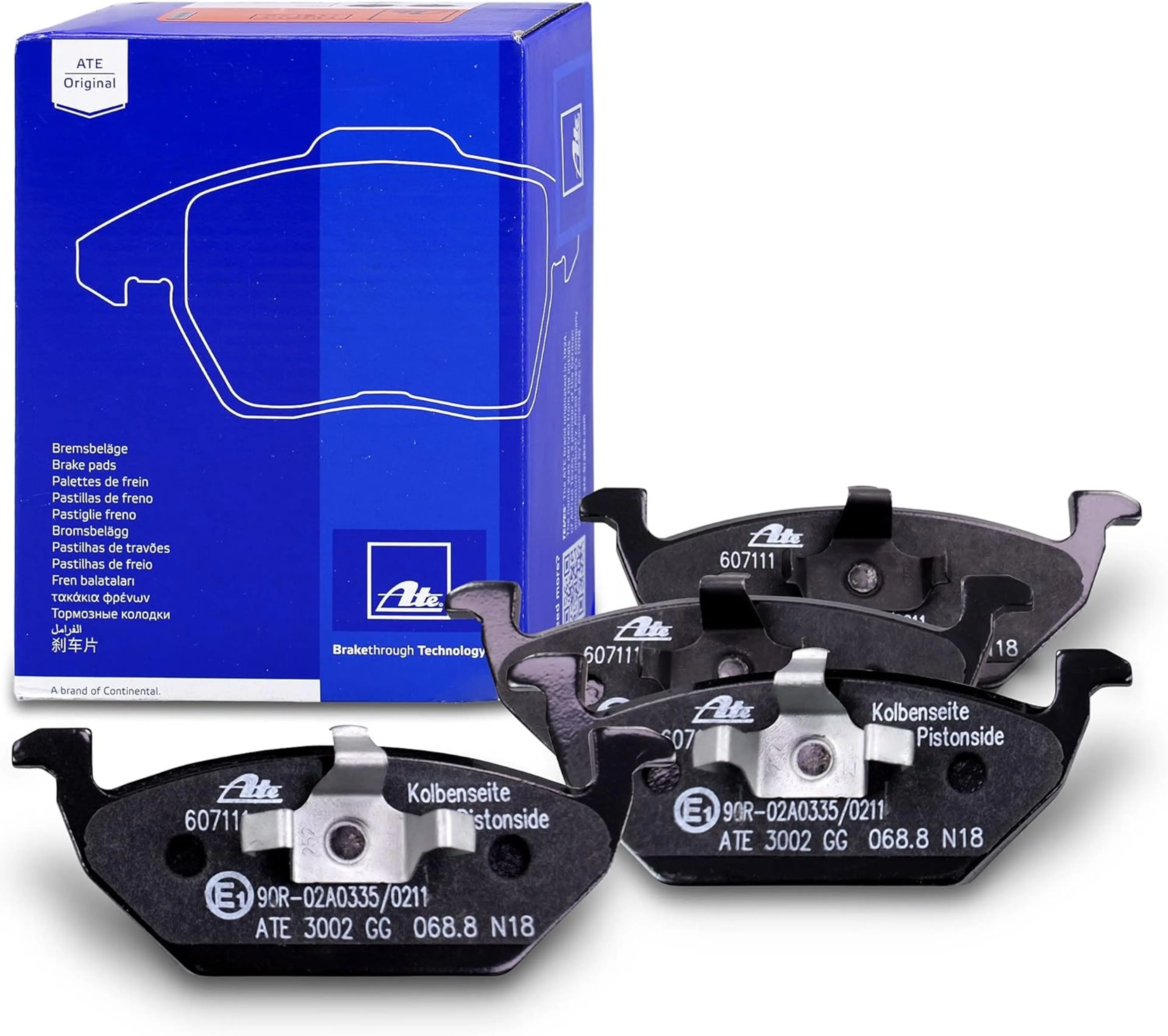 ATE PASTILLA DE FRENO DELANTERA VW POLO SEAT IBIZA