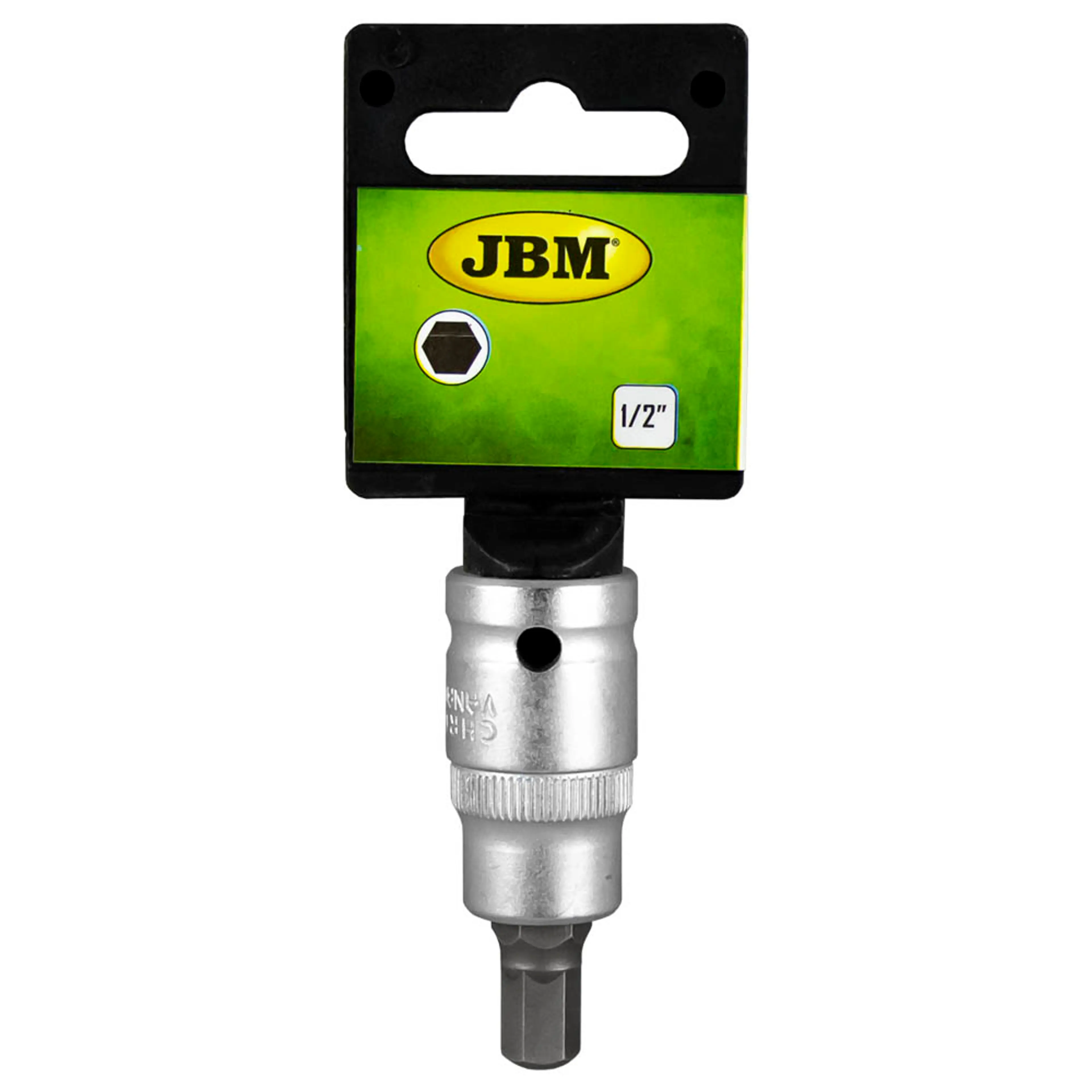 JBM PUNTA DE 1/2" HEXAGONAL H22 70MML