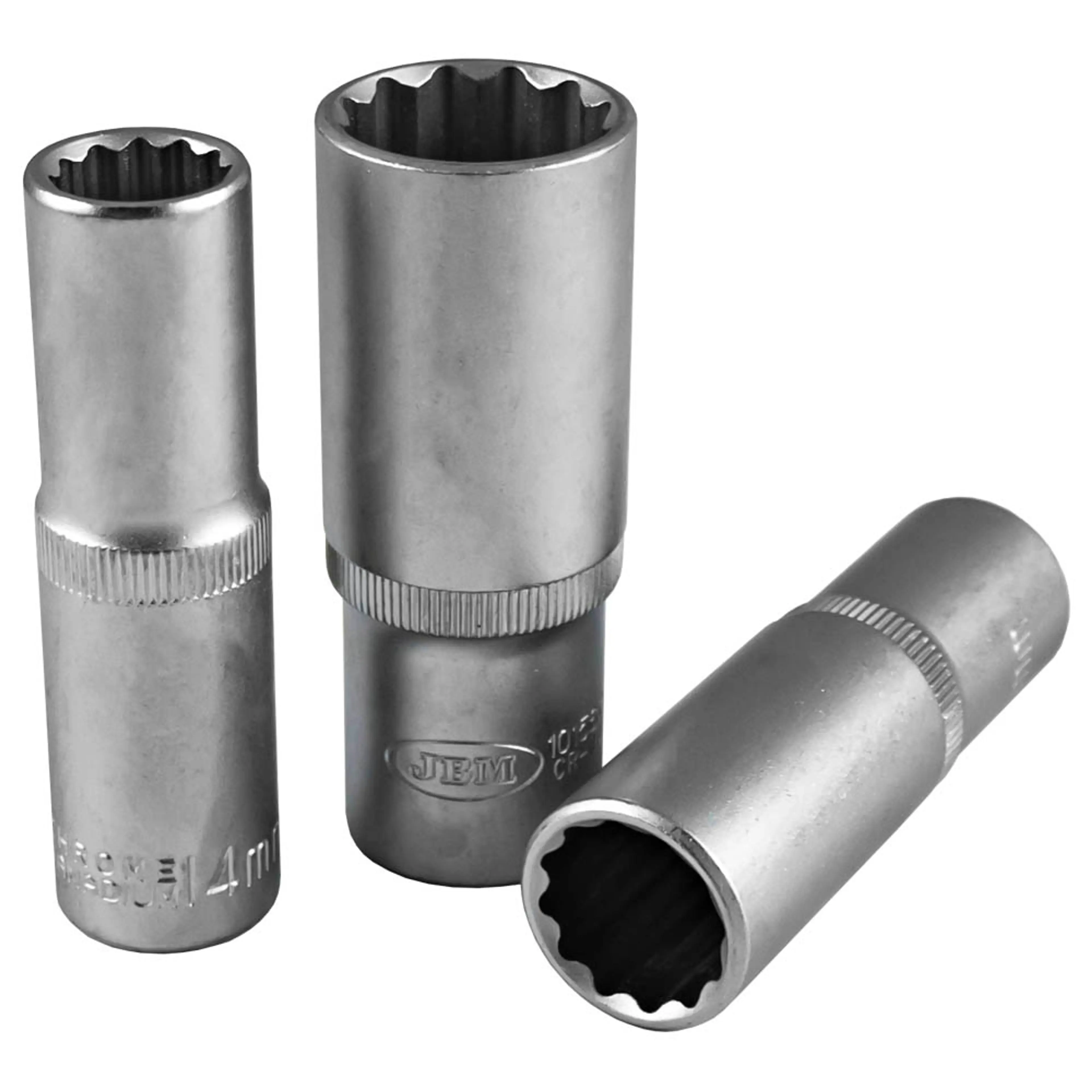 JBM VASO DE 75MM LARGO, 19MM 12 CANTOS 1/2"