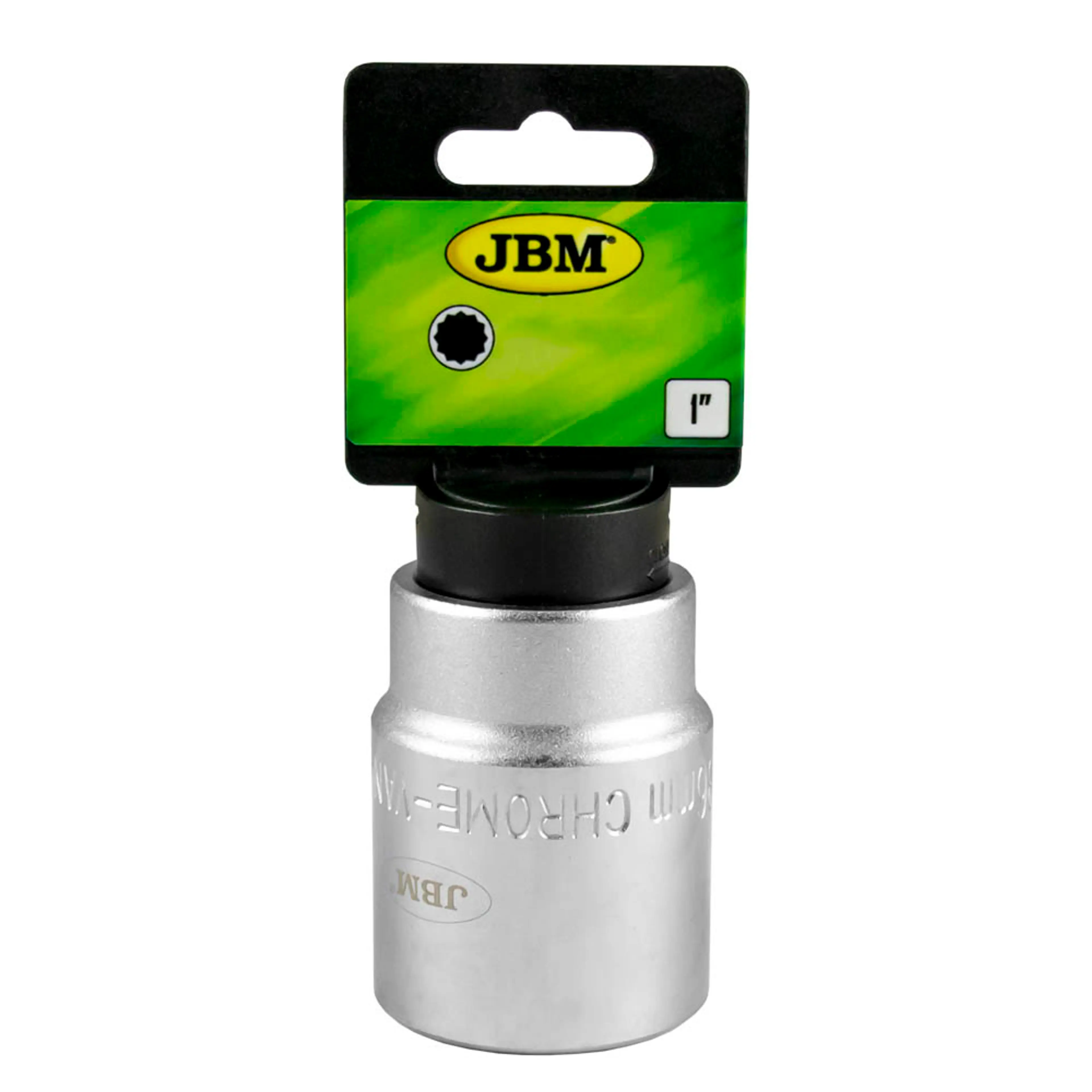JBM VASO DE 12 CANTOS DE 1" DE 38MM