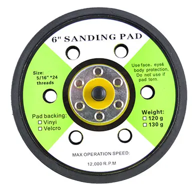 JBM DISCO DE 6 AGUJEROS PARA LIJADORAS