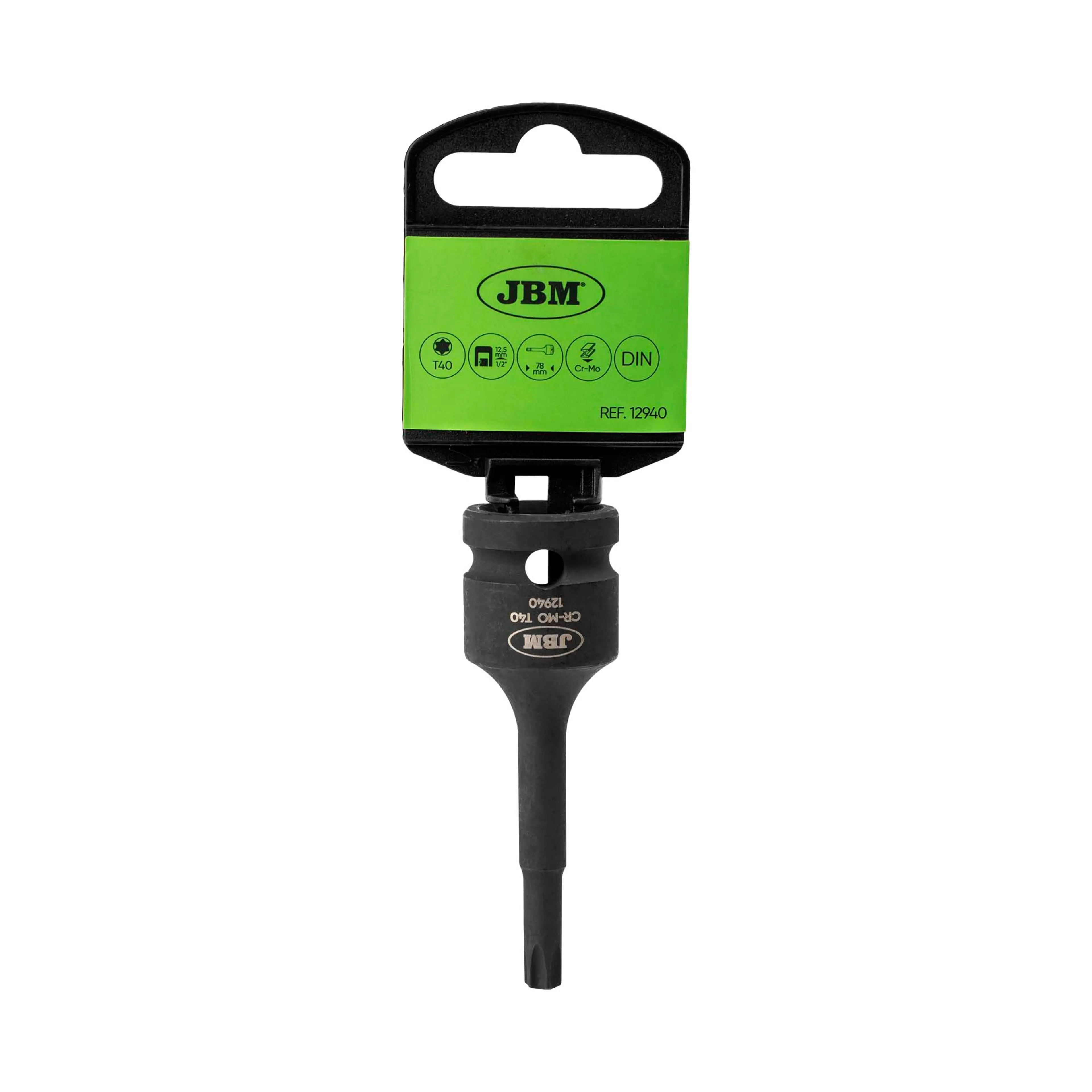 JBM PUNTA IMPACTO TORX 1/2" T40