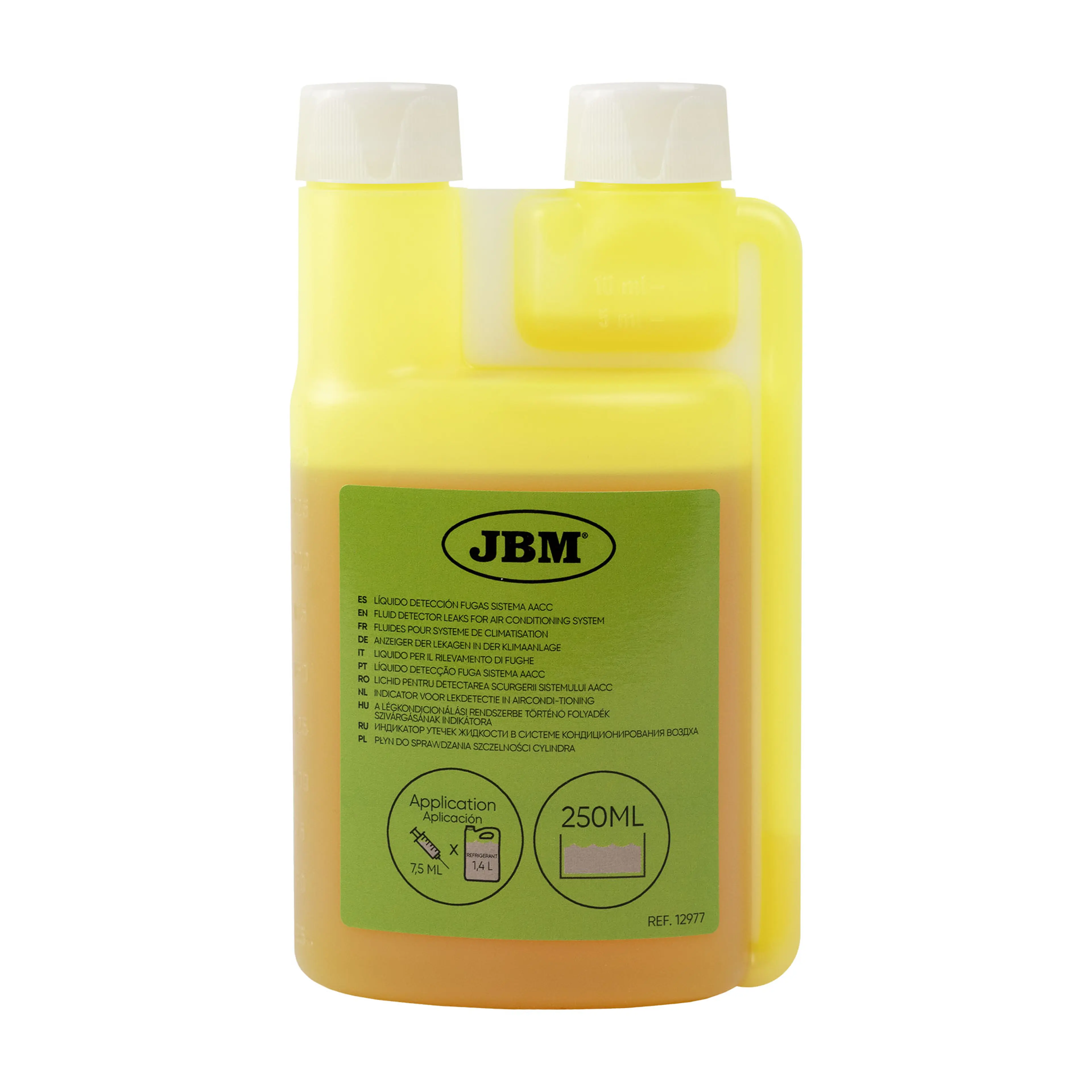 JBM LÍQUIDO DE DETECCIÓN DE FUGAS PARA SISTEMA AACC 250ML
