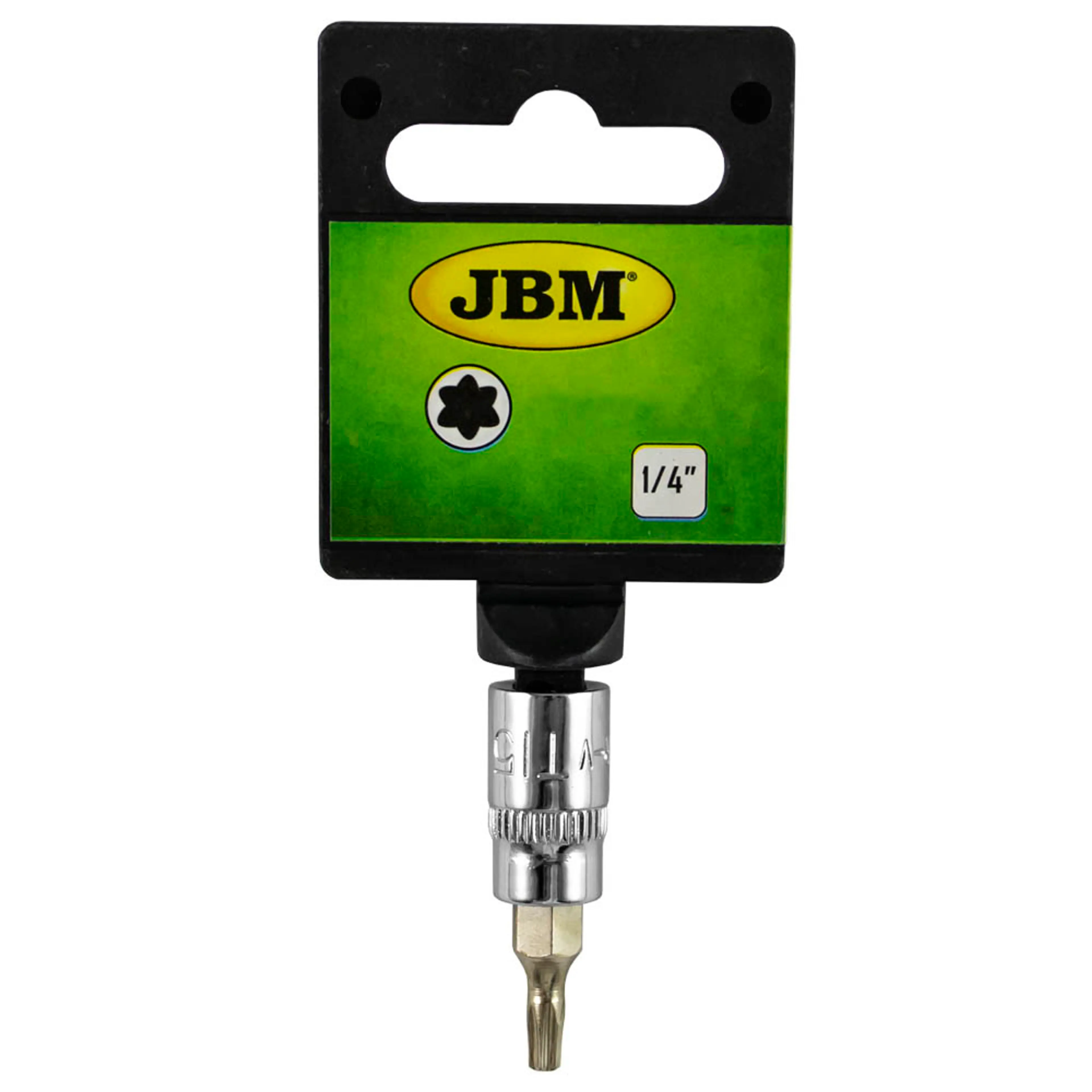 JBM VASO DESTORNILLADOR TORX (TX) T25 CROMADO