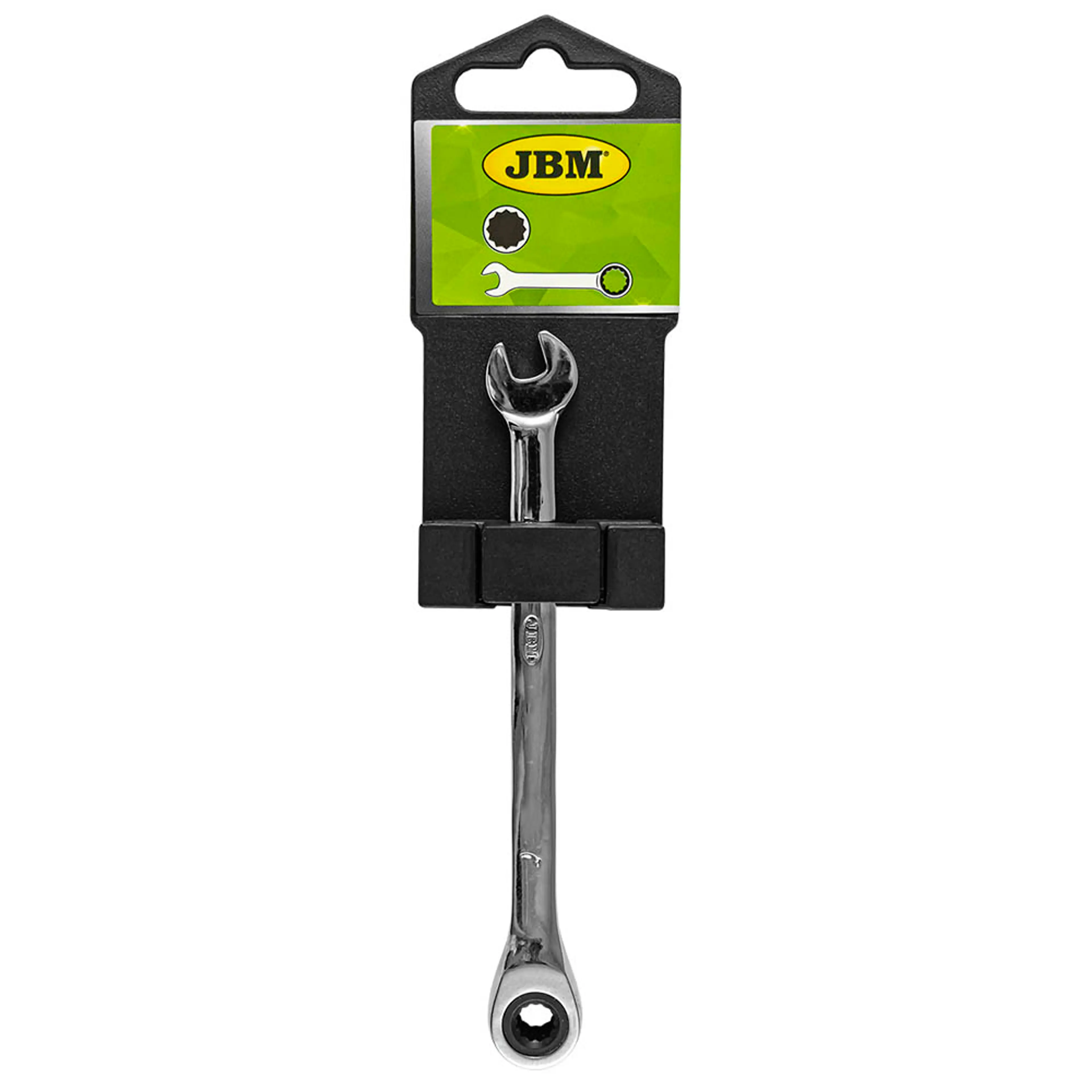 JBM LLAVE COMBINADA CON TRINQUETE 17MM