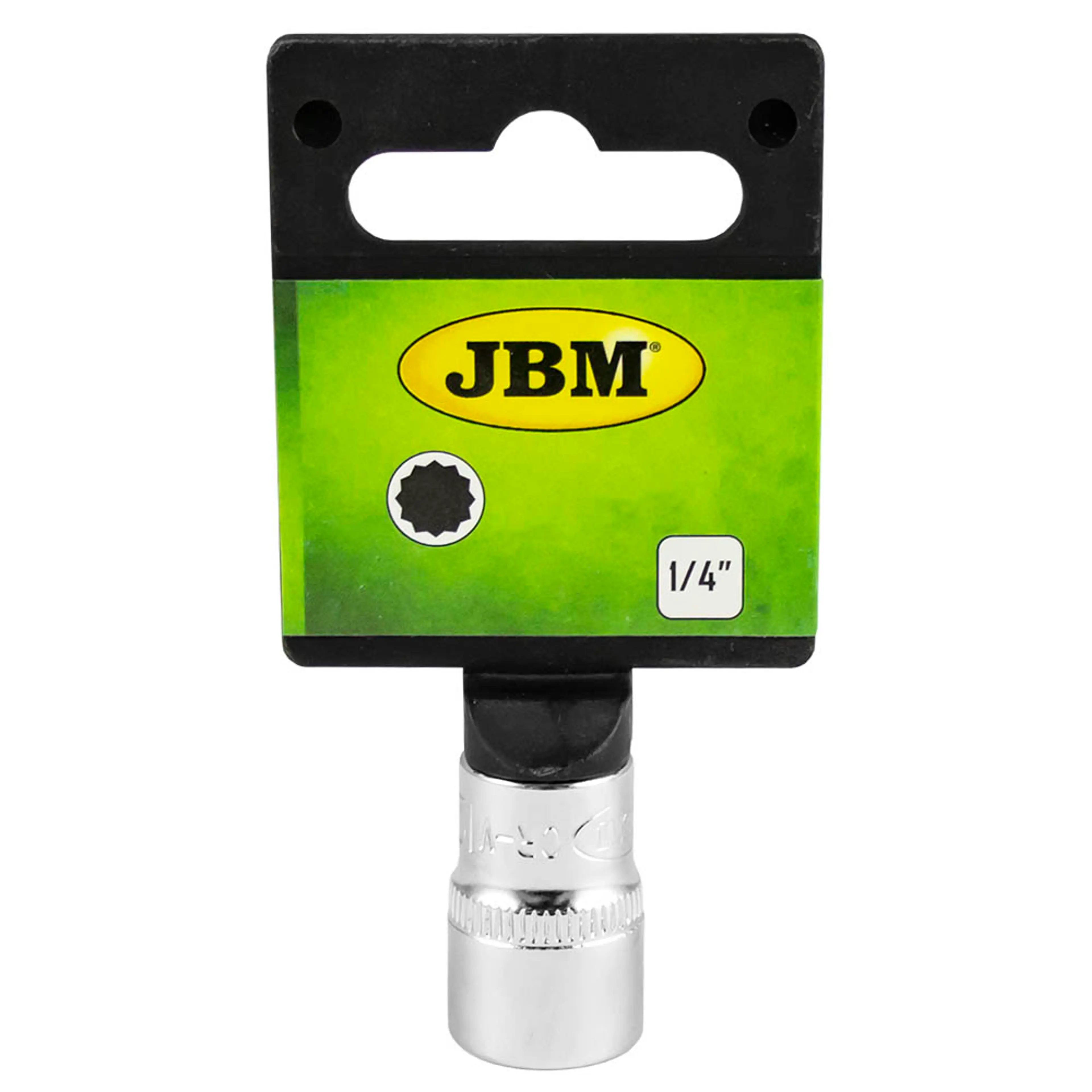 JBM VASO XZN 1/4" 10MM CROMADO