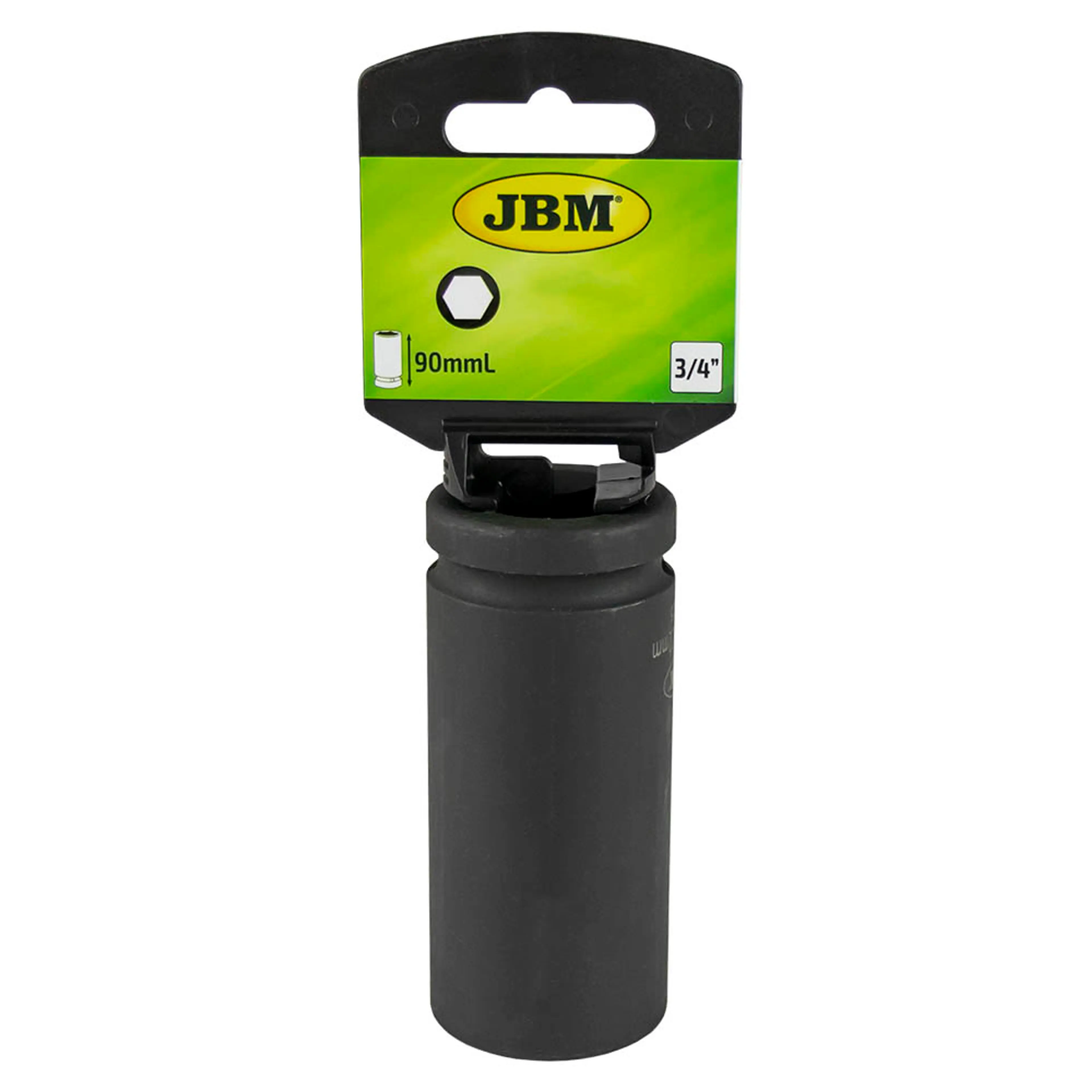 JBM VASO DE IMPACTO LARGO HEXAGONAL 3/4" 19MM