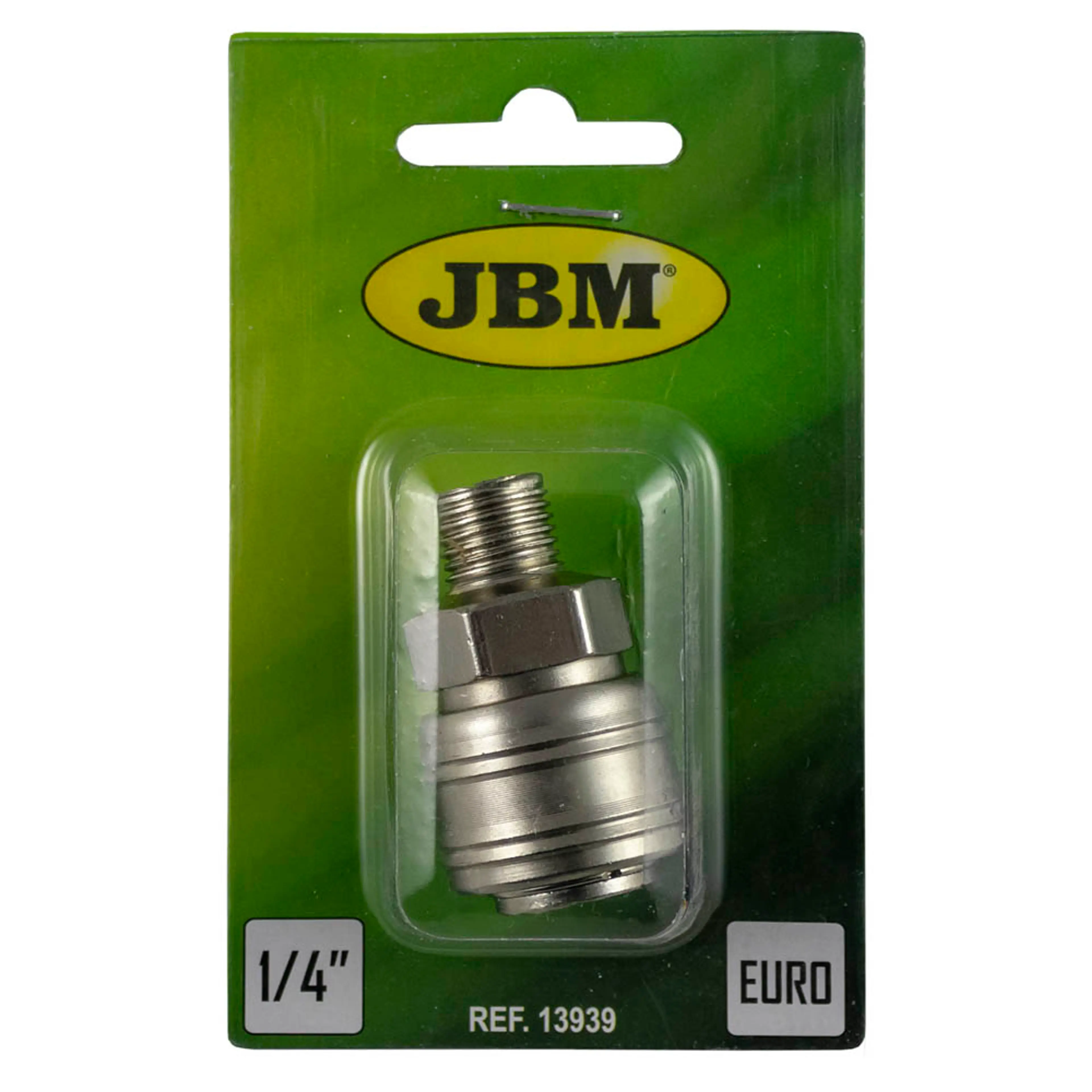 JBM CONECTOR HEMBRA EUR- ROSCA MACHO 1/4"