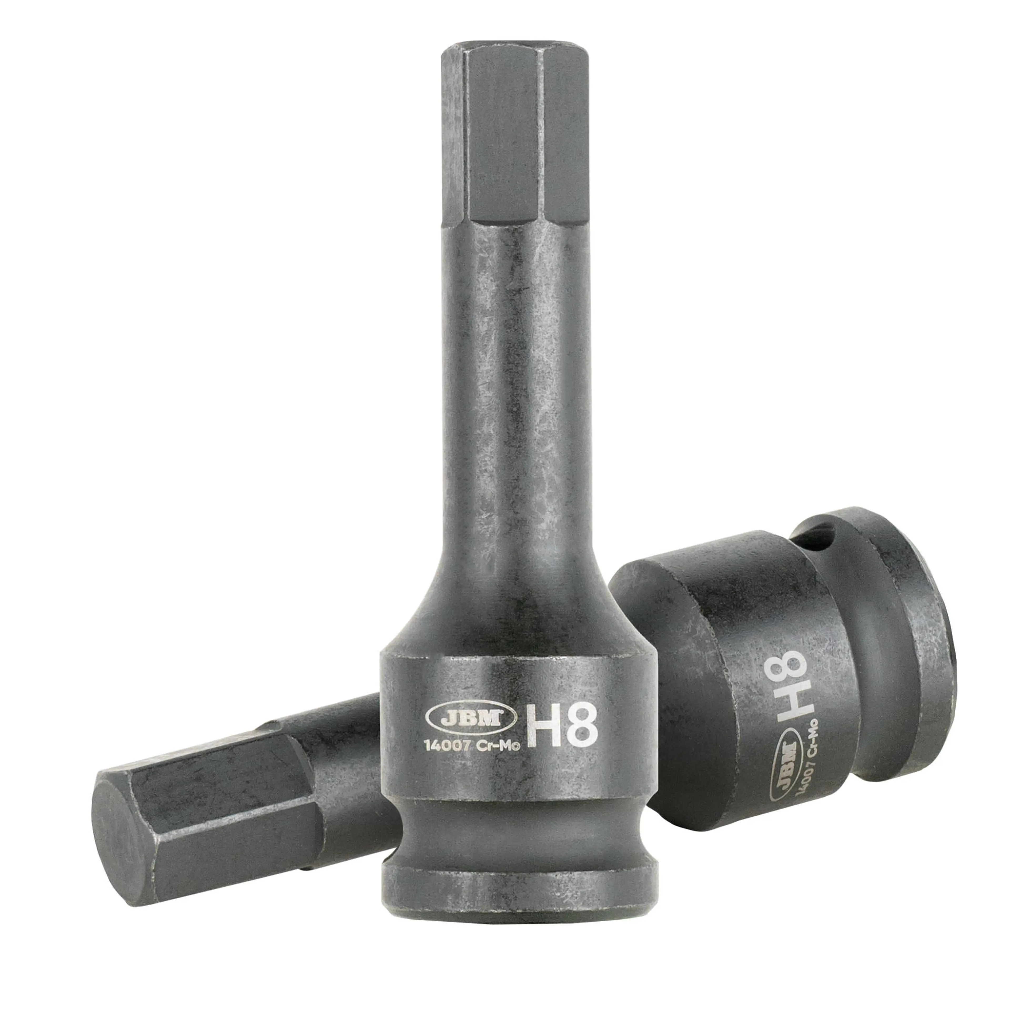 JBM PUNTA DE IMPACTO HEXAGONAL DE 1/2" 8MM