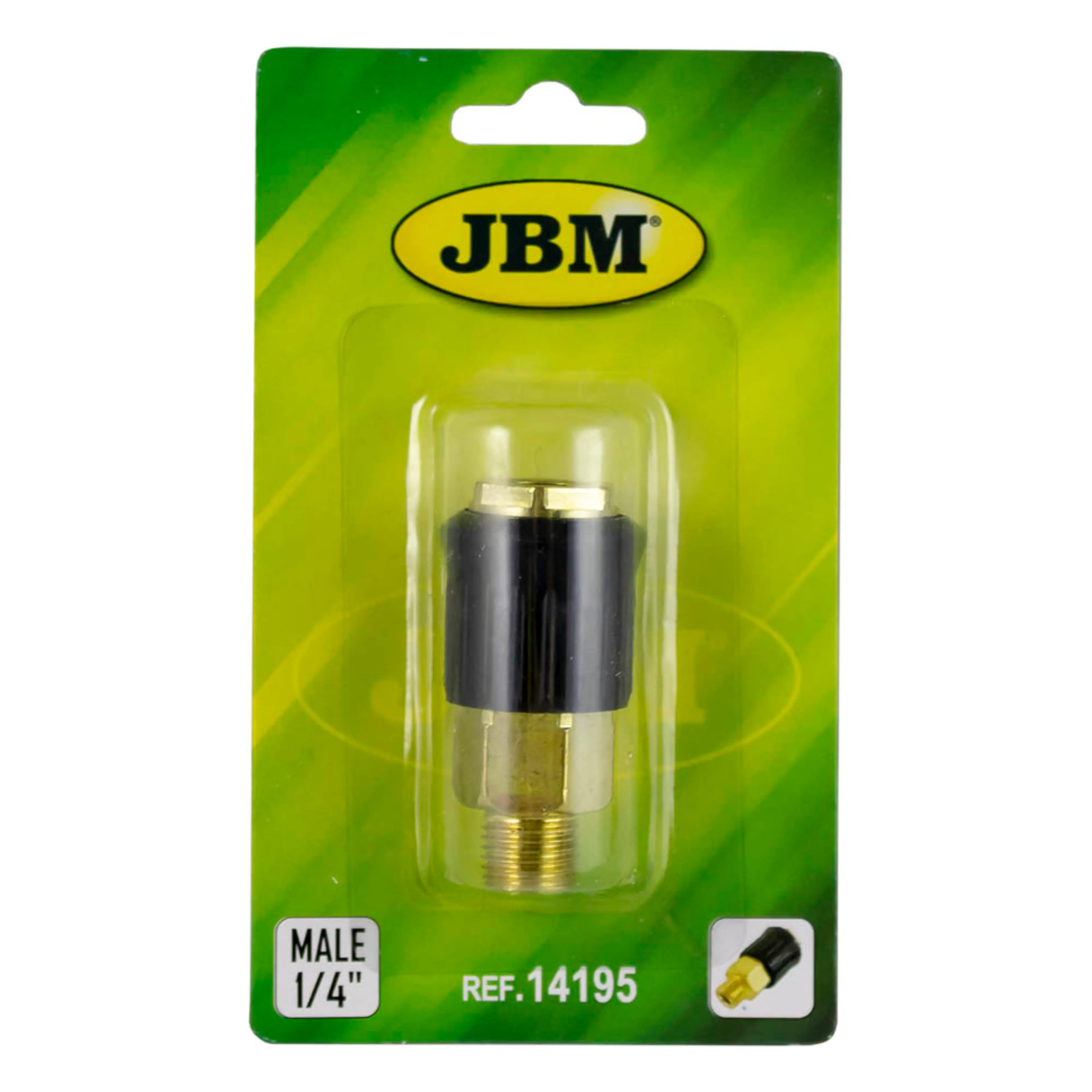 JBM CONECTOR RAPIDO UNIVERSAL HEMBRA – ROSCA MACHO DE 1/4"