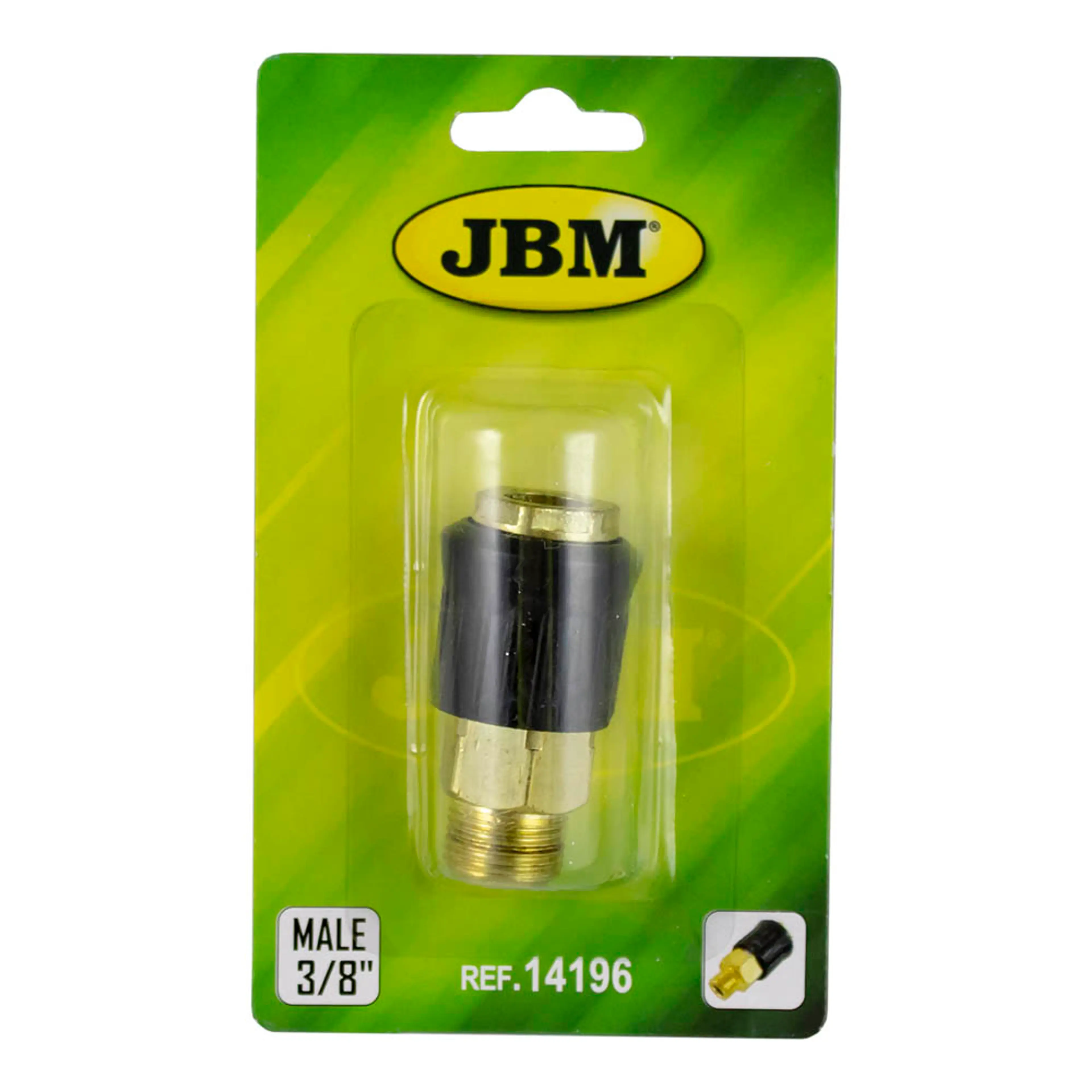 JBM CONECTOR RAPIDO UNIVERSAL HEMBRA – ROSCA MACHO DE 3/8"