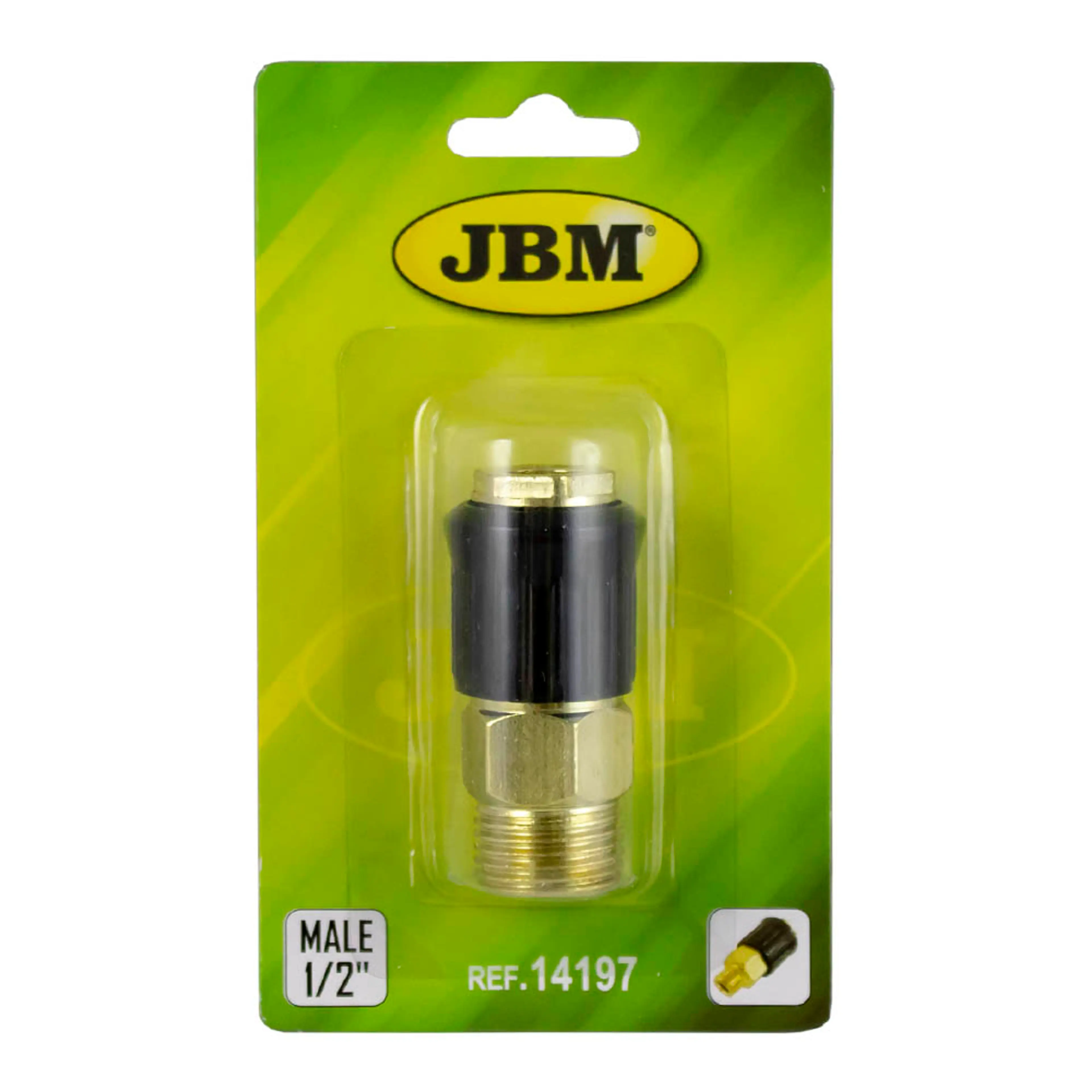 JBM CONECTOR RAPIDO UNIVERSAL HEMBRA – ROSCA MACHO DE 1/2"