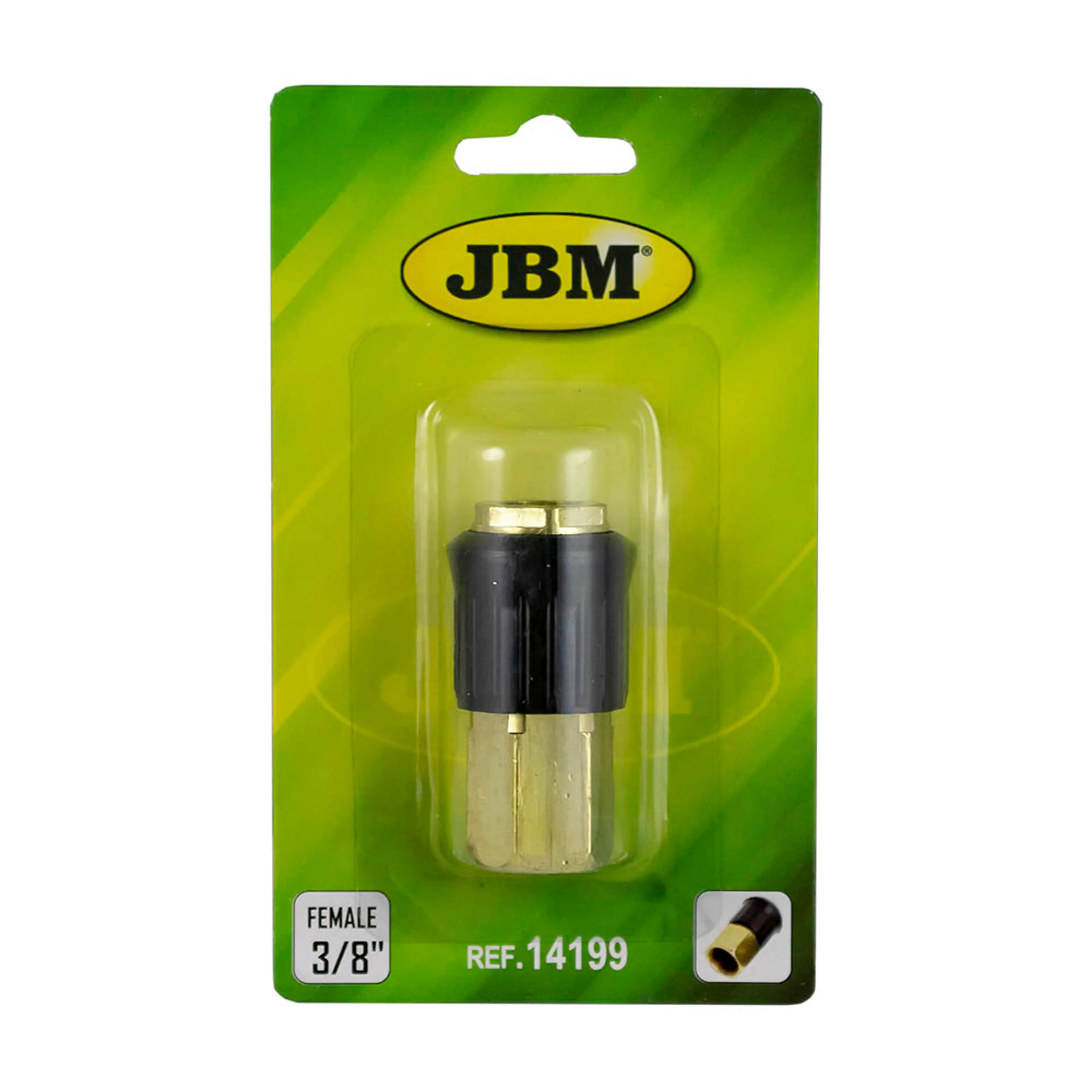 JBM CONECTOR RÁPIDO UNIVERSAL HEMBRA – ROSCA HEMBRA DE 3/8"
