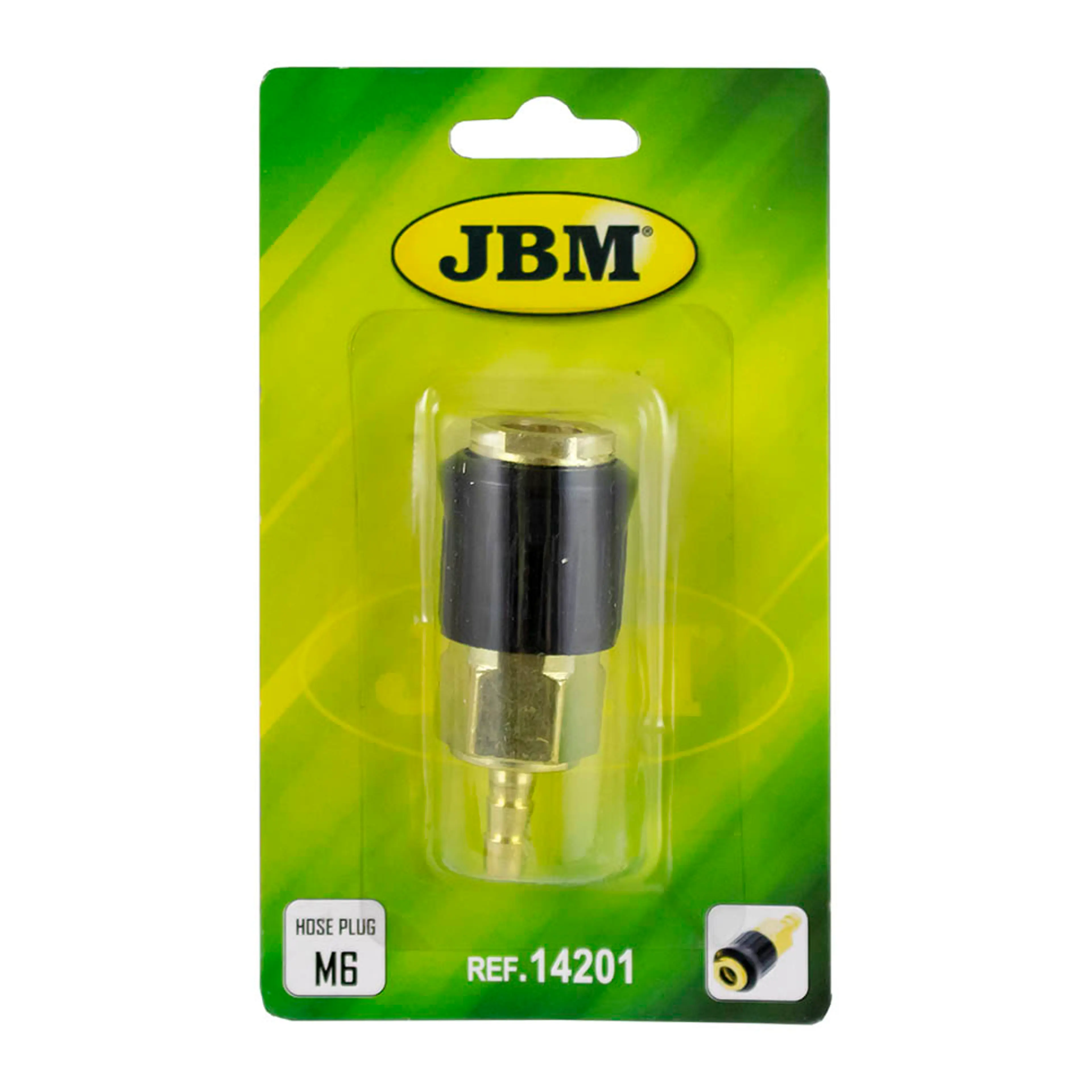 JBM CONECTOR UNIVERSAL DE SEGURIDAD PARA MANGUERA - M6