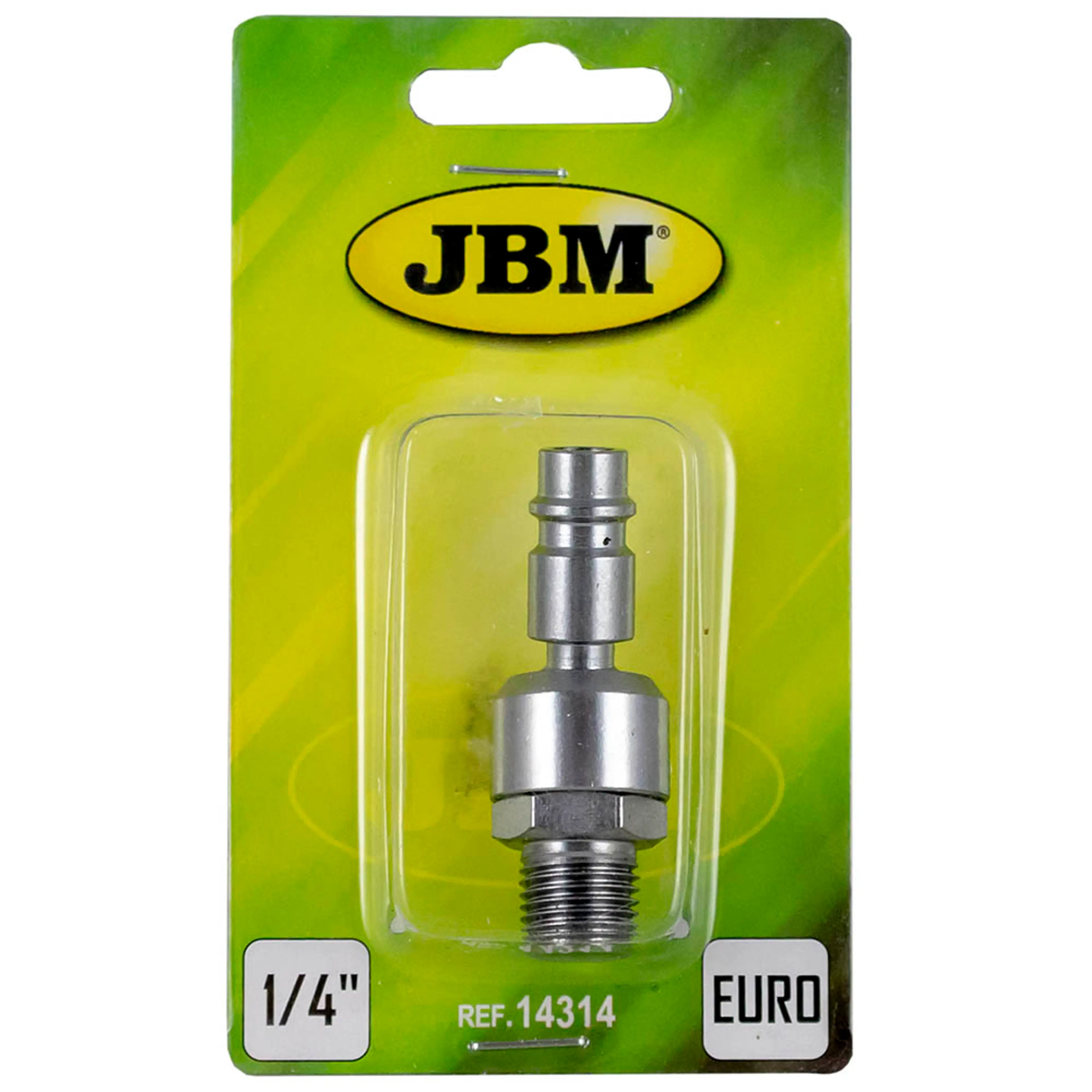 JBM CONECTOR ARTICULADO MACHO PARA AIRE COMPRIMIDO EUR - 1/4"