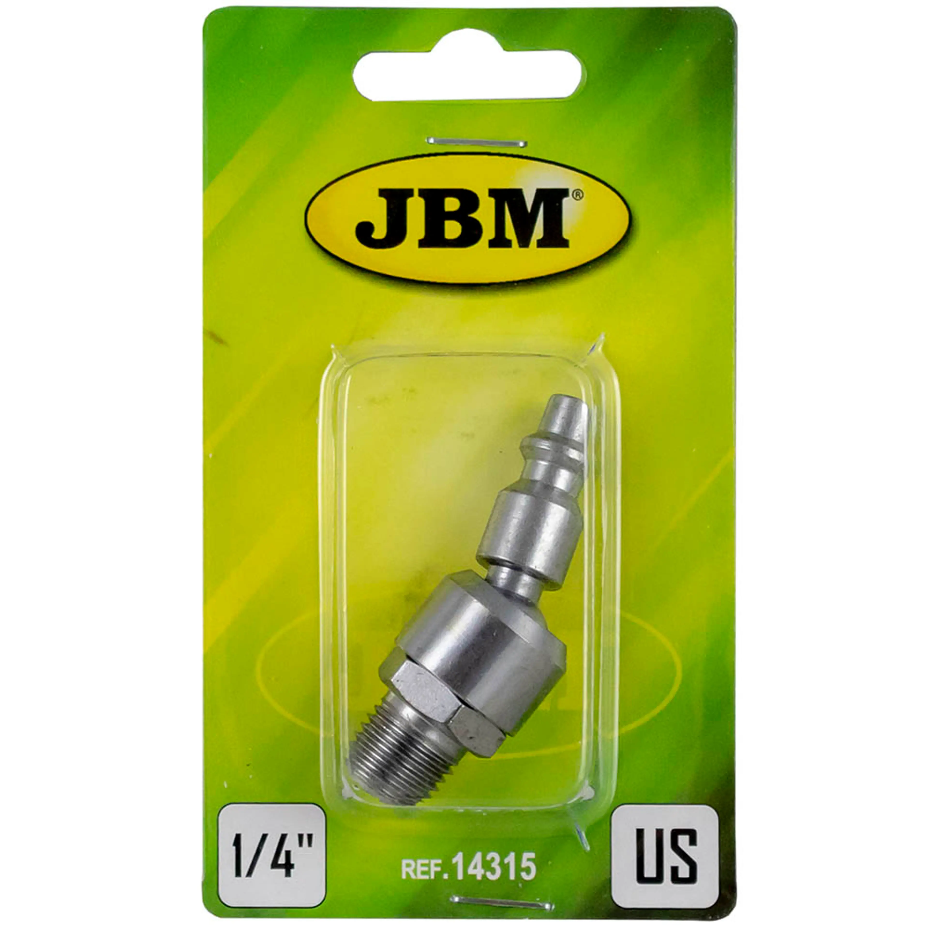 JBM CONECTOR ARTICULADO MACHO PARA AIRE COMPRIMIDO US - 1/4"
