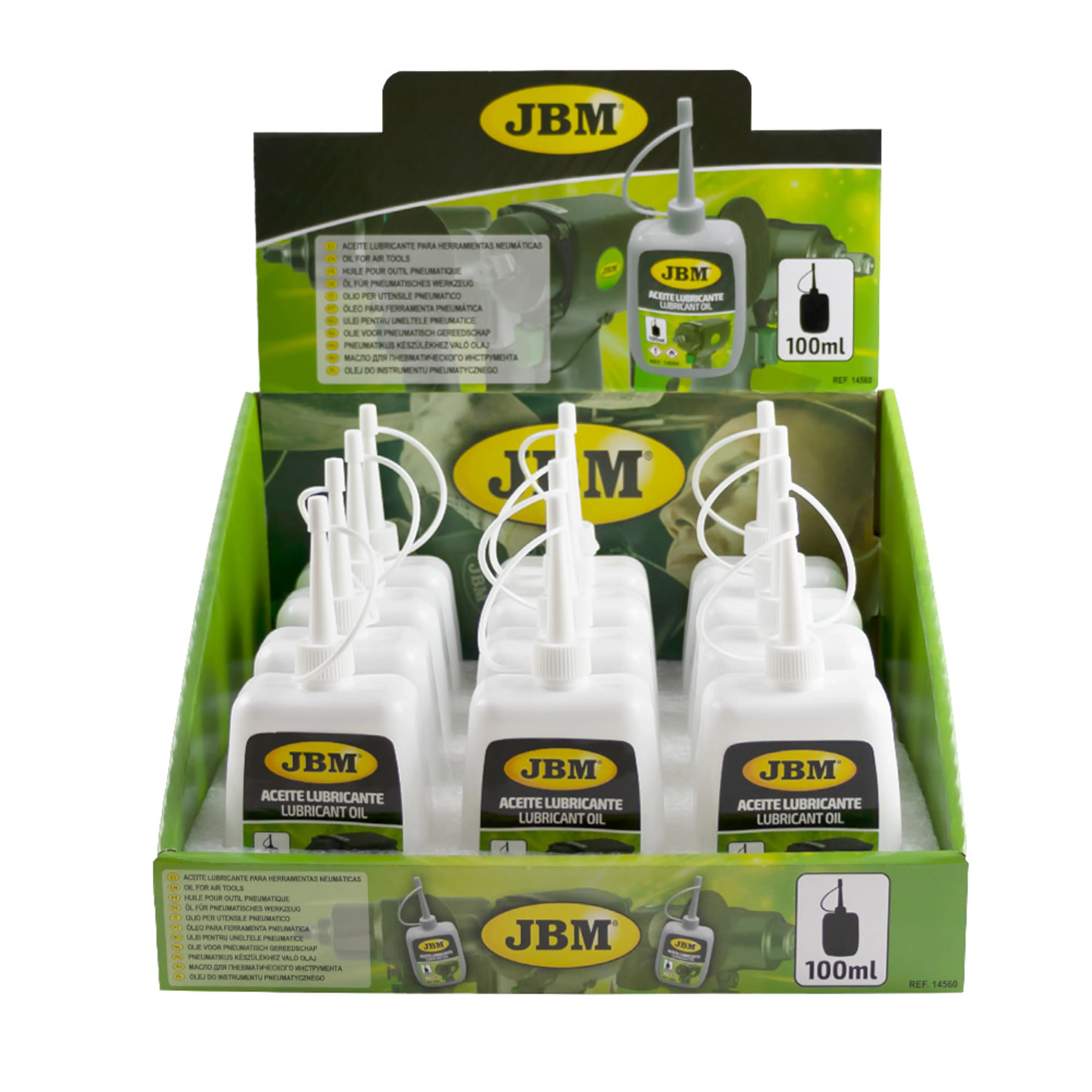 JBM ACEITE LUBRICANTE PARA HERRAMIENTAS NEUMÁTICAS - 100ML
