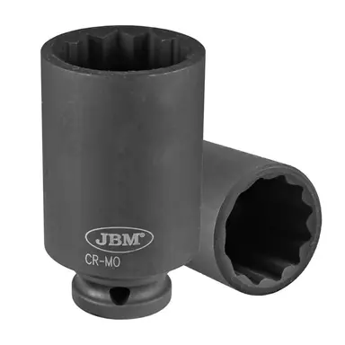 JBM VASO DE IMPACTO 12 CANTOS 1/2" 19MM (78MM)