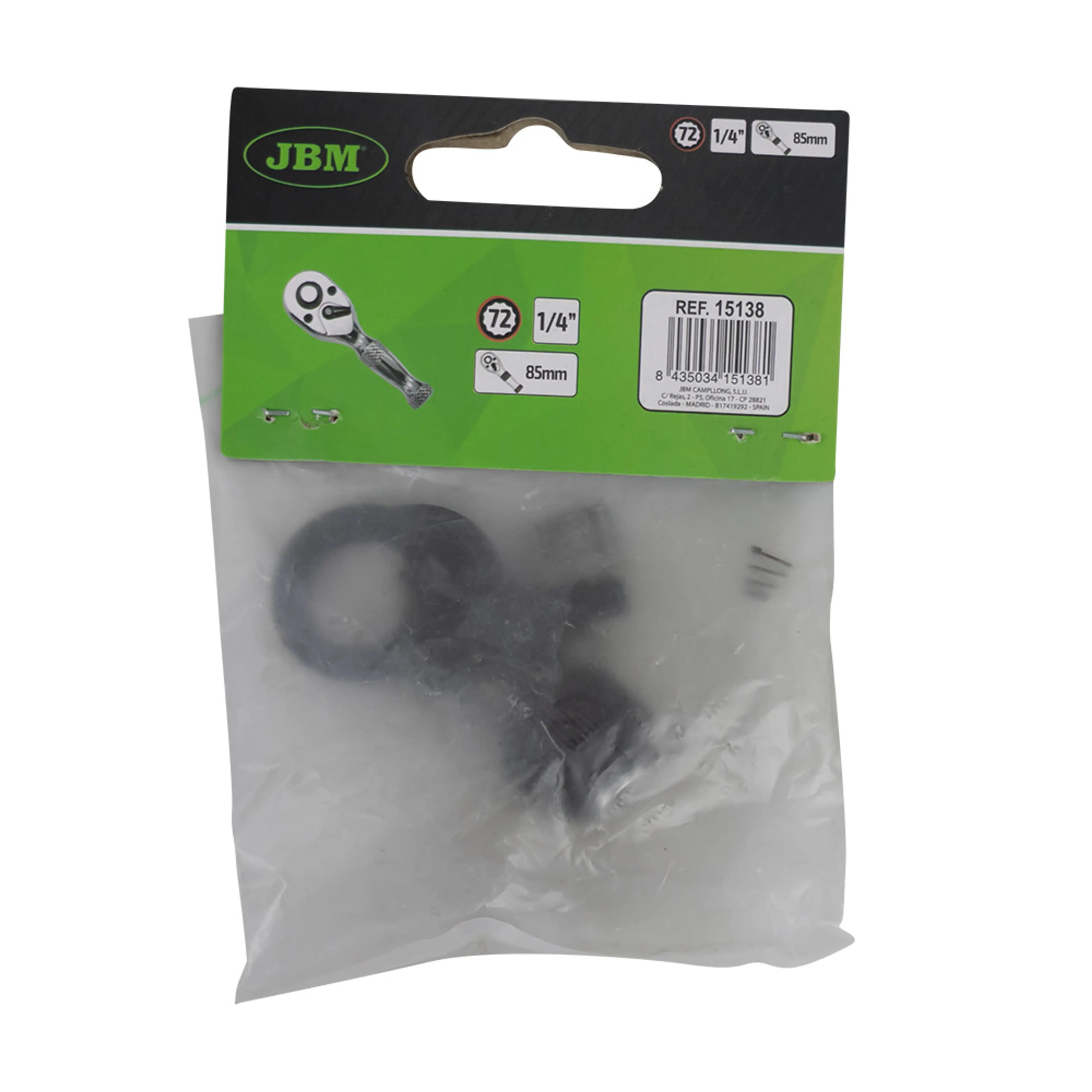 JBM SET DE REPARACIÓN CARRACA DE 1/4" (REF.53671, 54030, 54031, 54022,