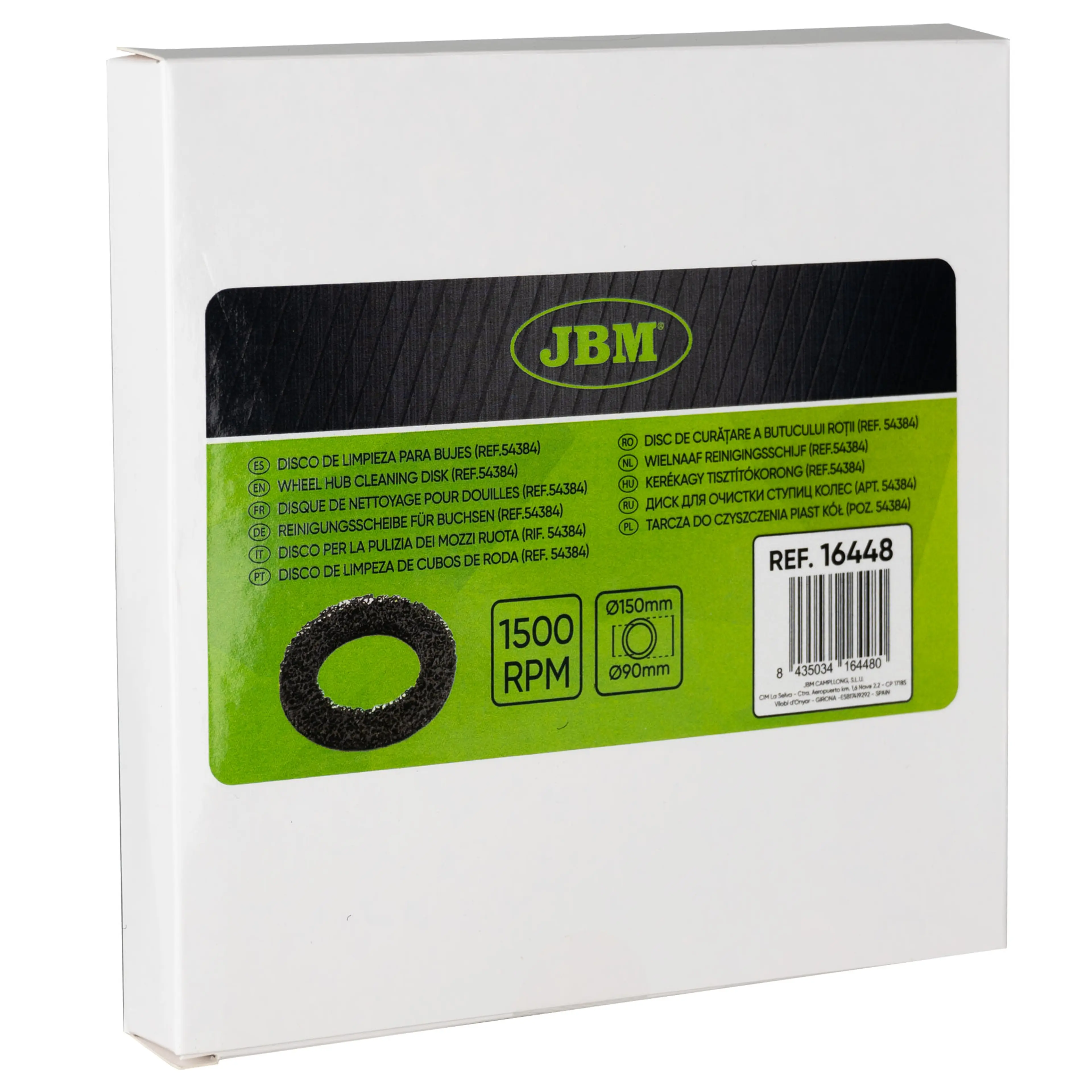 JBM DISCO DE LIMPIEZA PARA BUJES (REF.54384)