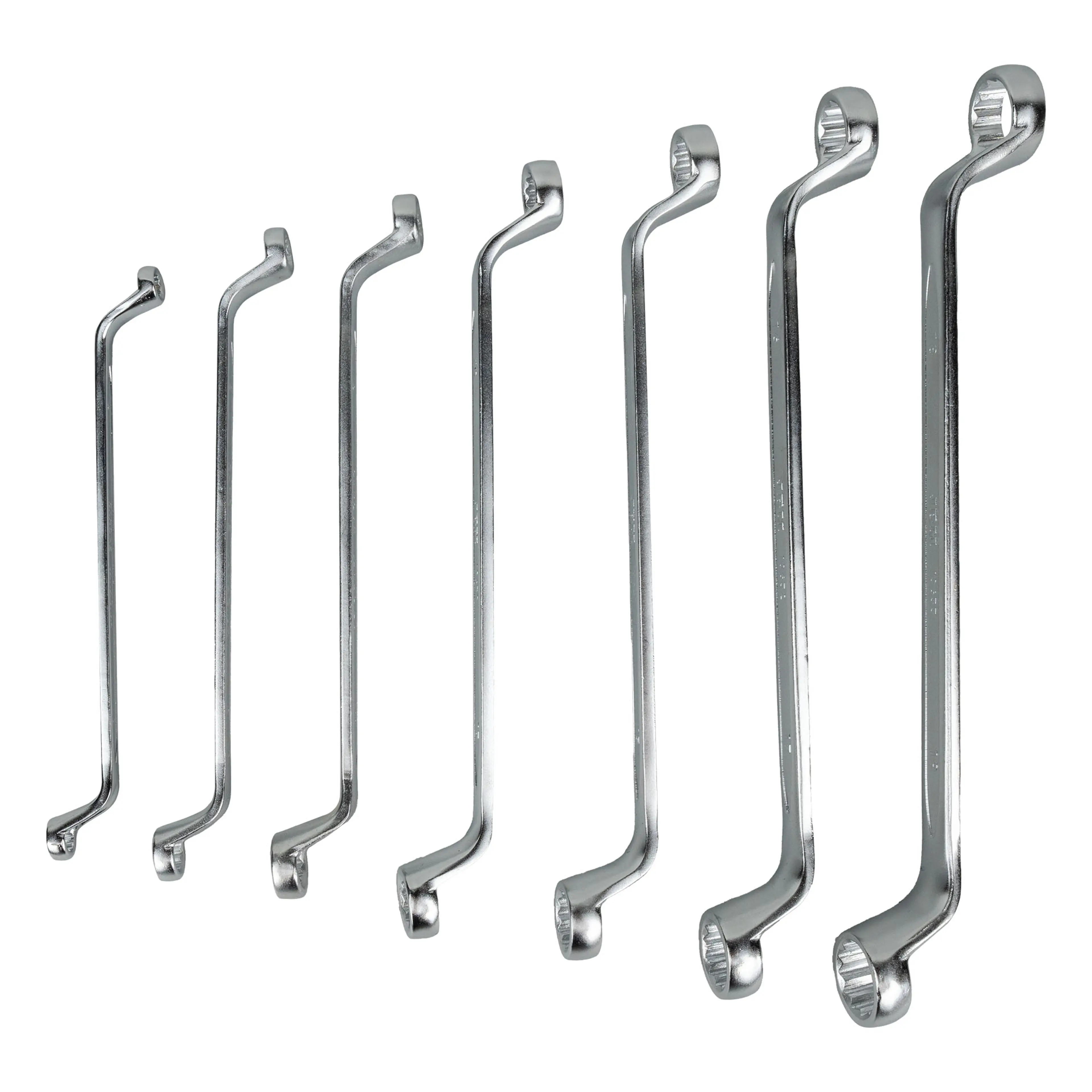 JBM SET DE 7 LLAVES ACODADAS DE 12 CANTOS