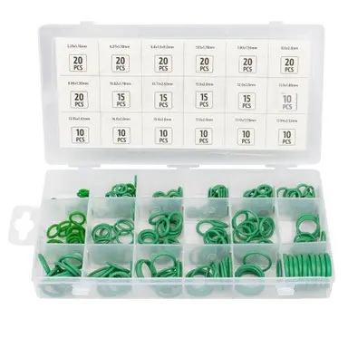 JBM ESTUCHE DE JUNTAS TÓRICAS PARA AACC 270PCS