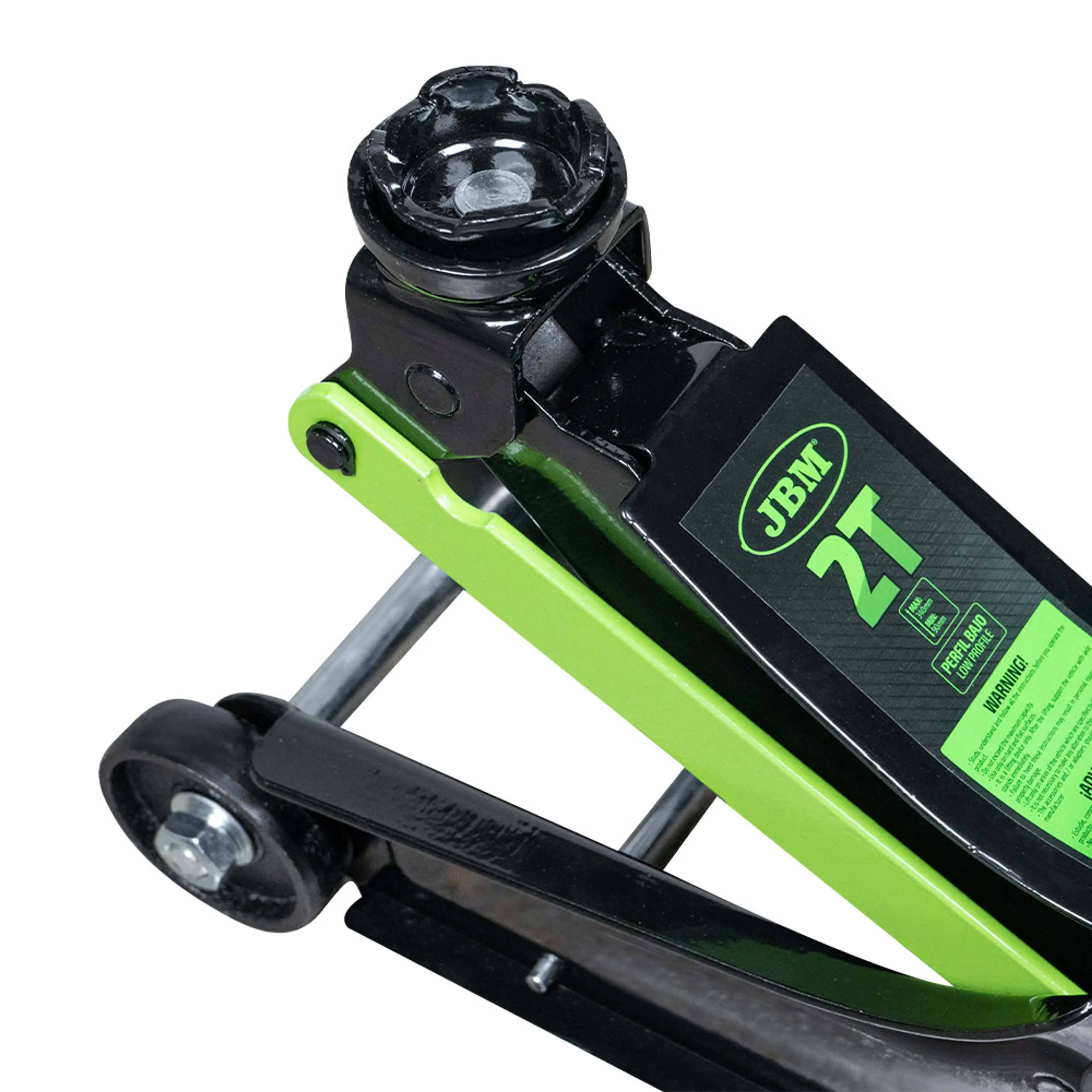 JBM GATO HIDRÁULICO CARRETILLA ESPECIAL COCHES BAJOS 2T