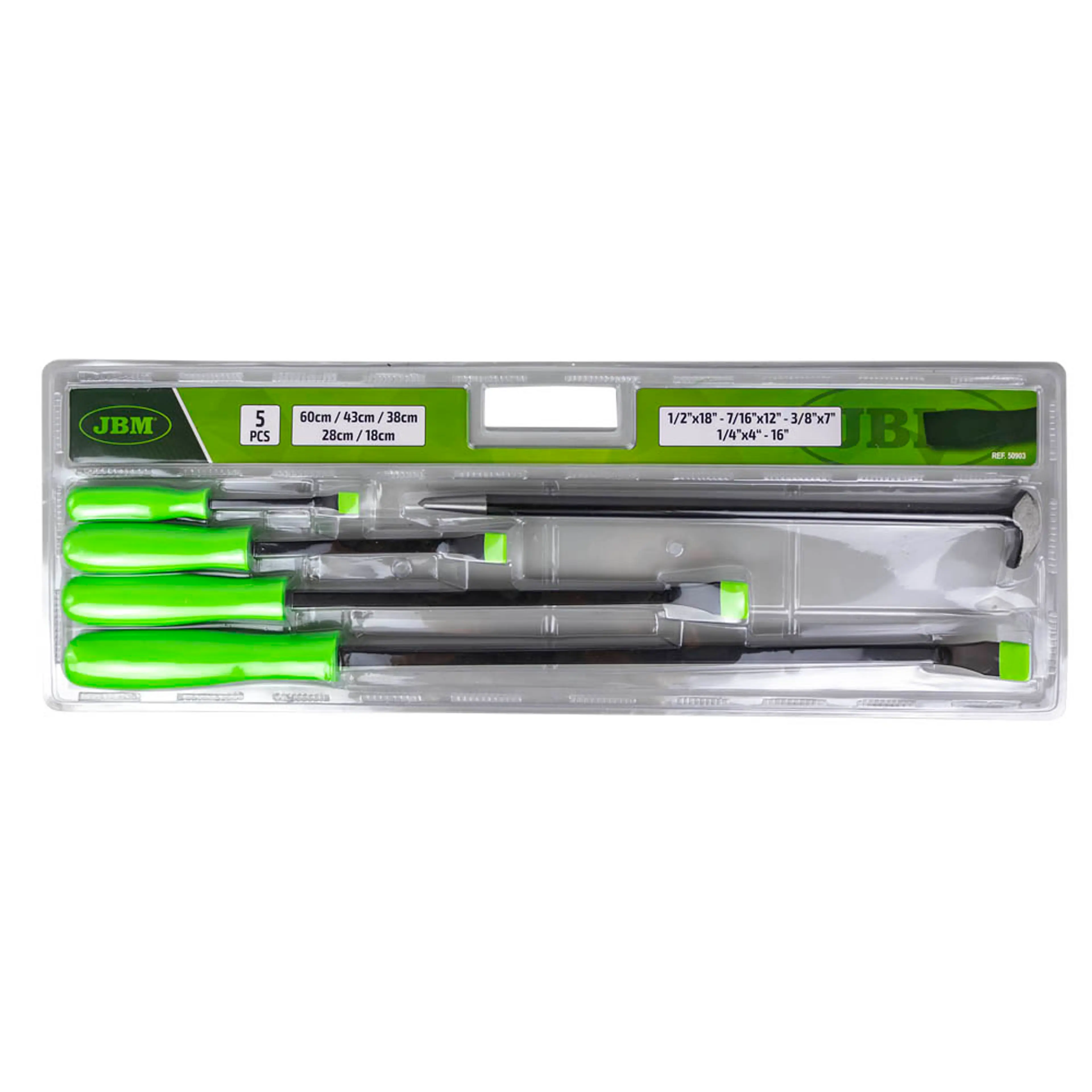 JBM SET DE 5 PALANCAS DE METAL