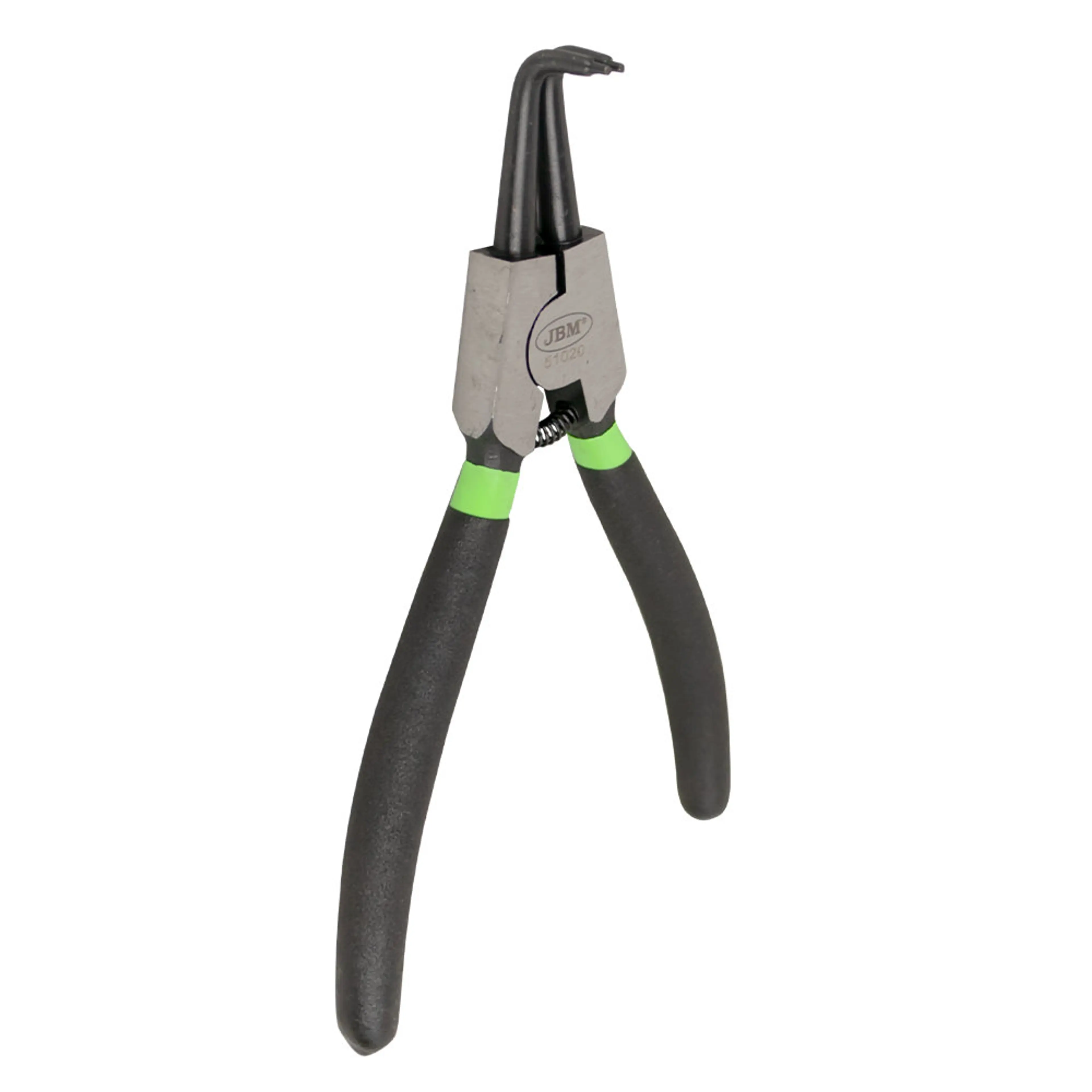 JBM ALICATE SEEGER PARA EXTERIORES CON BOCA CURVA 7" (180MM)