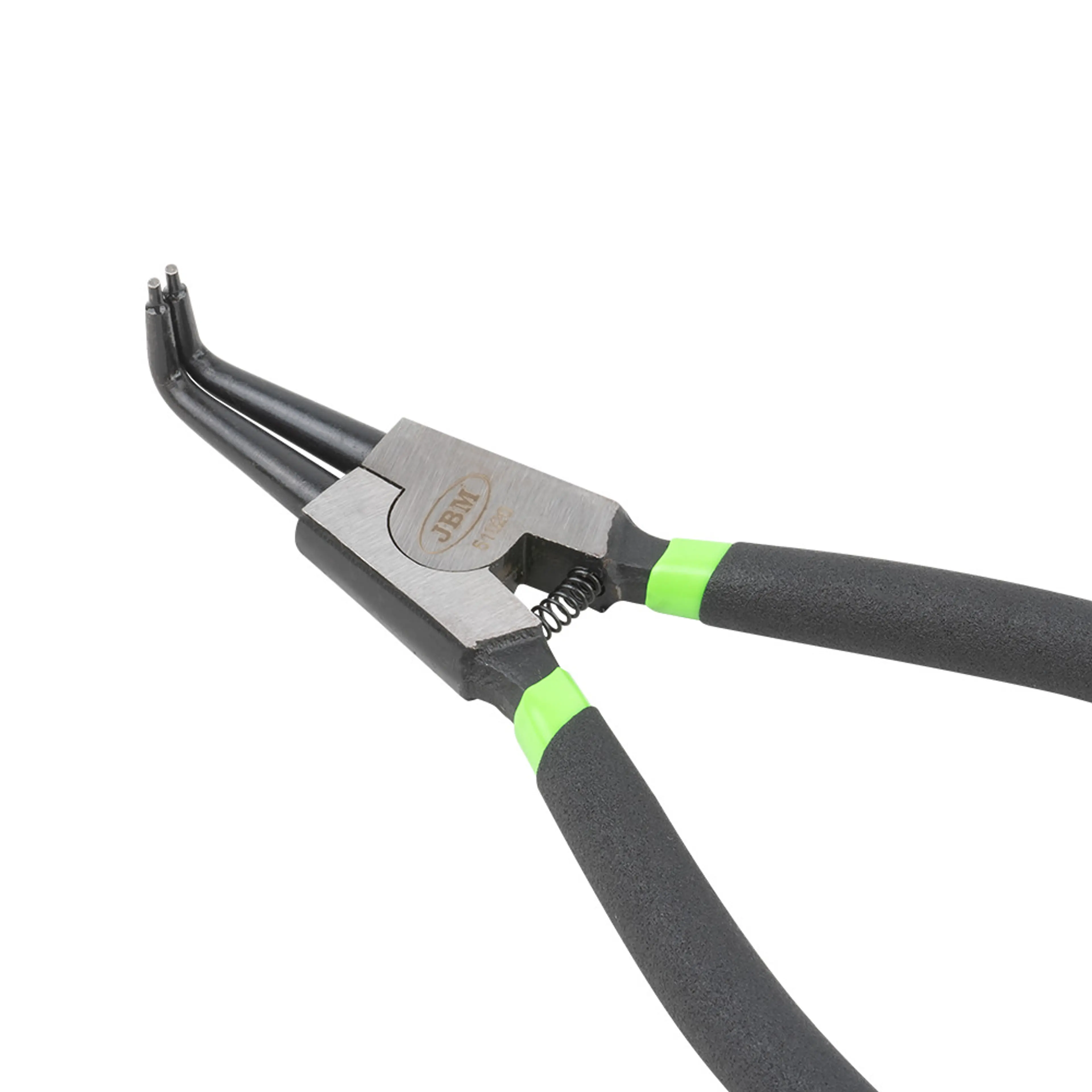 JBM ALICATE SEEGER PARA EXTERIORES CON BOCA CURVA 7" (180MM)