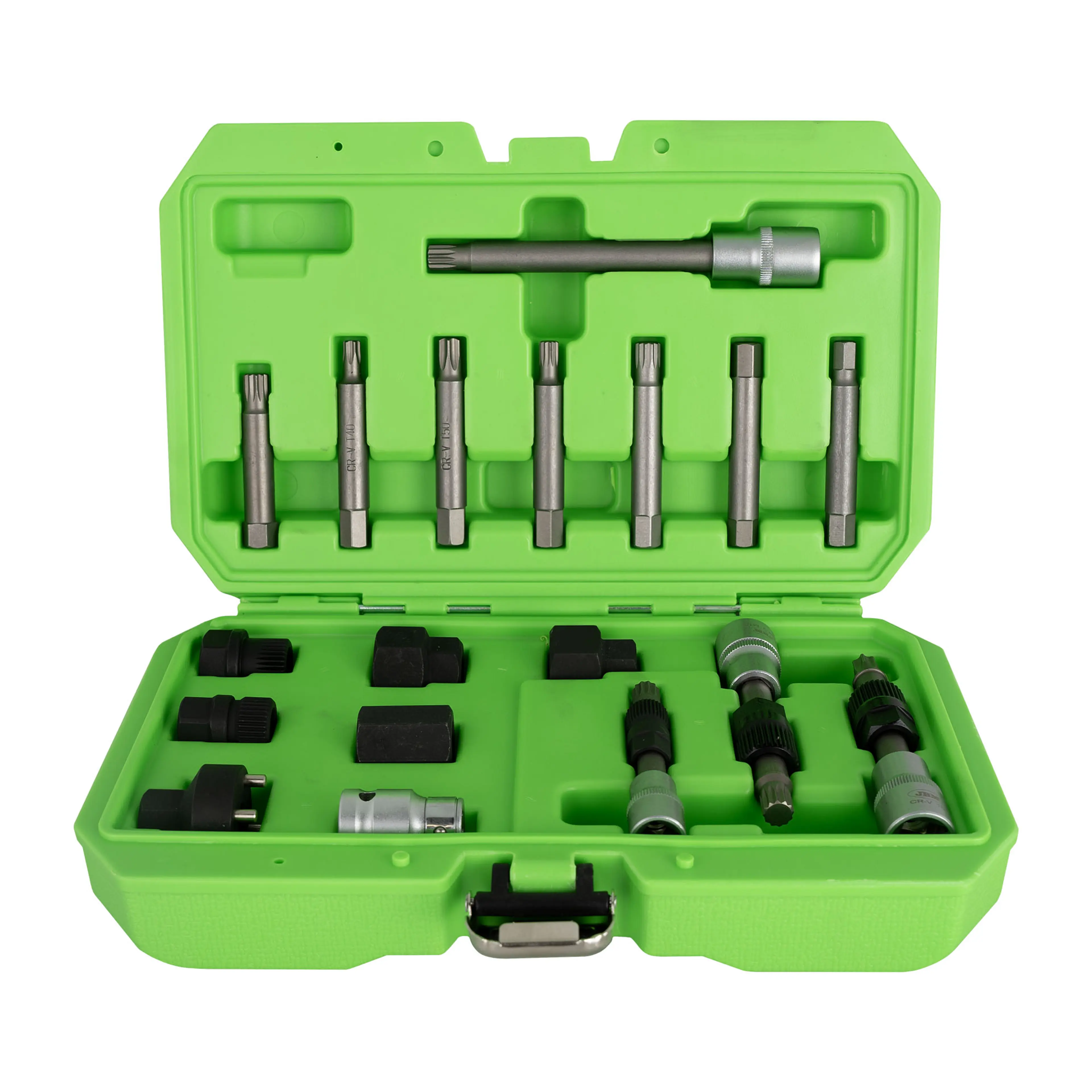 JBM JUEGO DE EXTRACTORES PARA POLEAS DE ALTERNADOR 18PCS