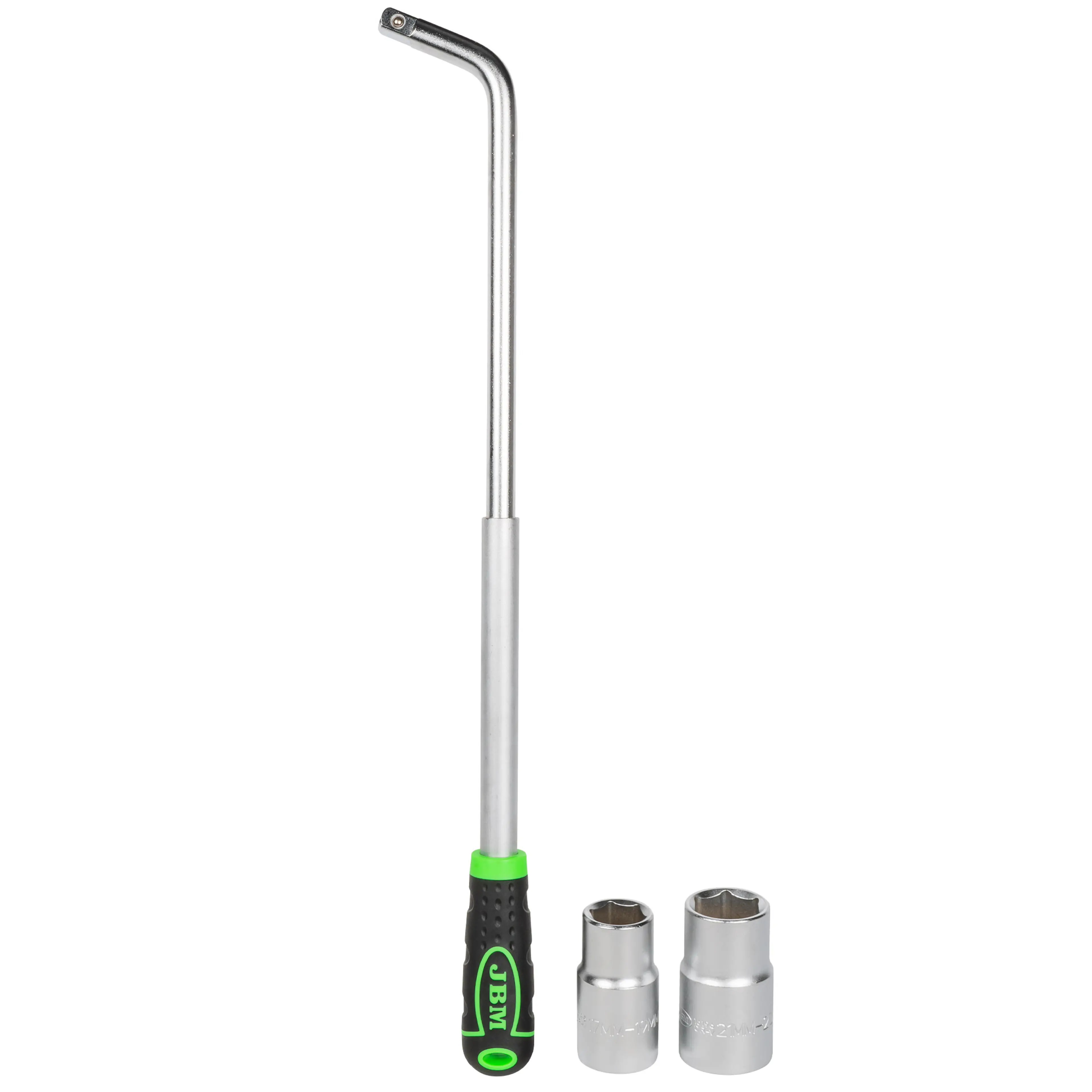 JBM LLAVE EXTENSIBLE DE RUEDA CON VASOS REVERSIBLES 330-490MM