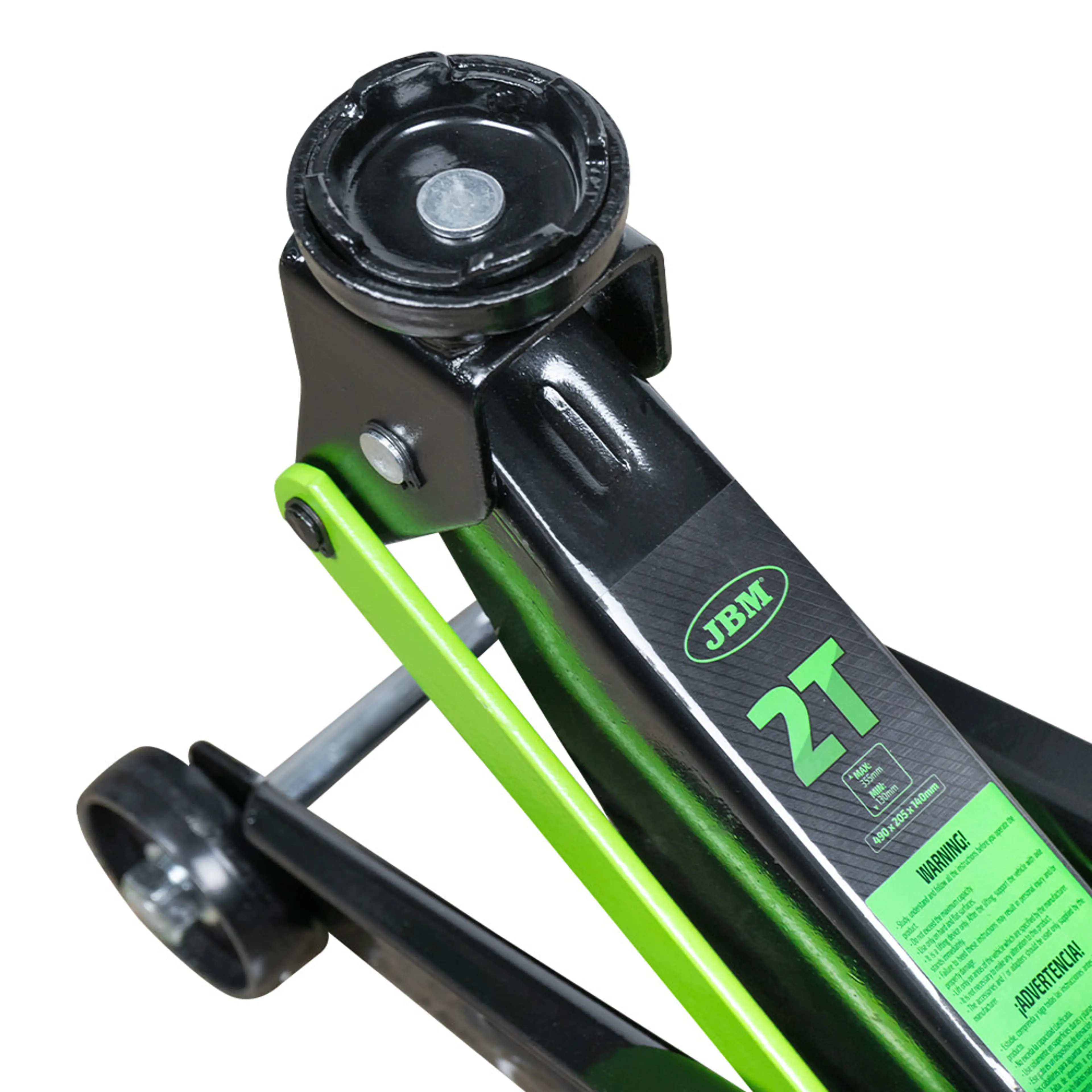 JBM GATO HIDRÁULICO CARRETILLA EN CAJA PLÁSTICA 2T