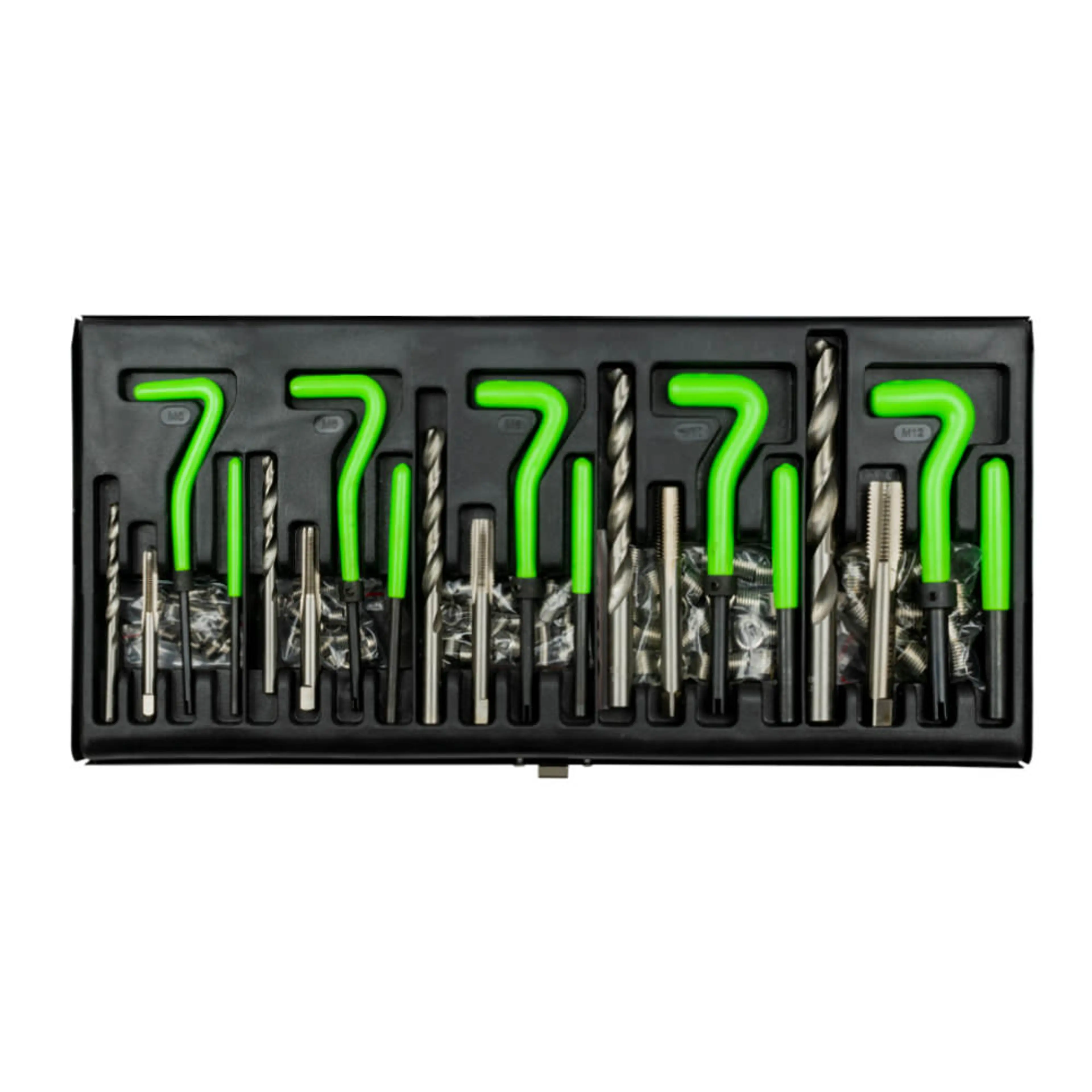 JBM KIT DE REPARACIÓN DE TUERCAS HELICOIDALES 115PCS