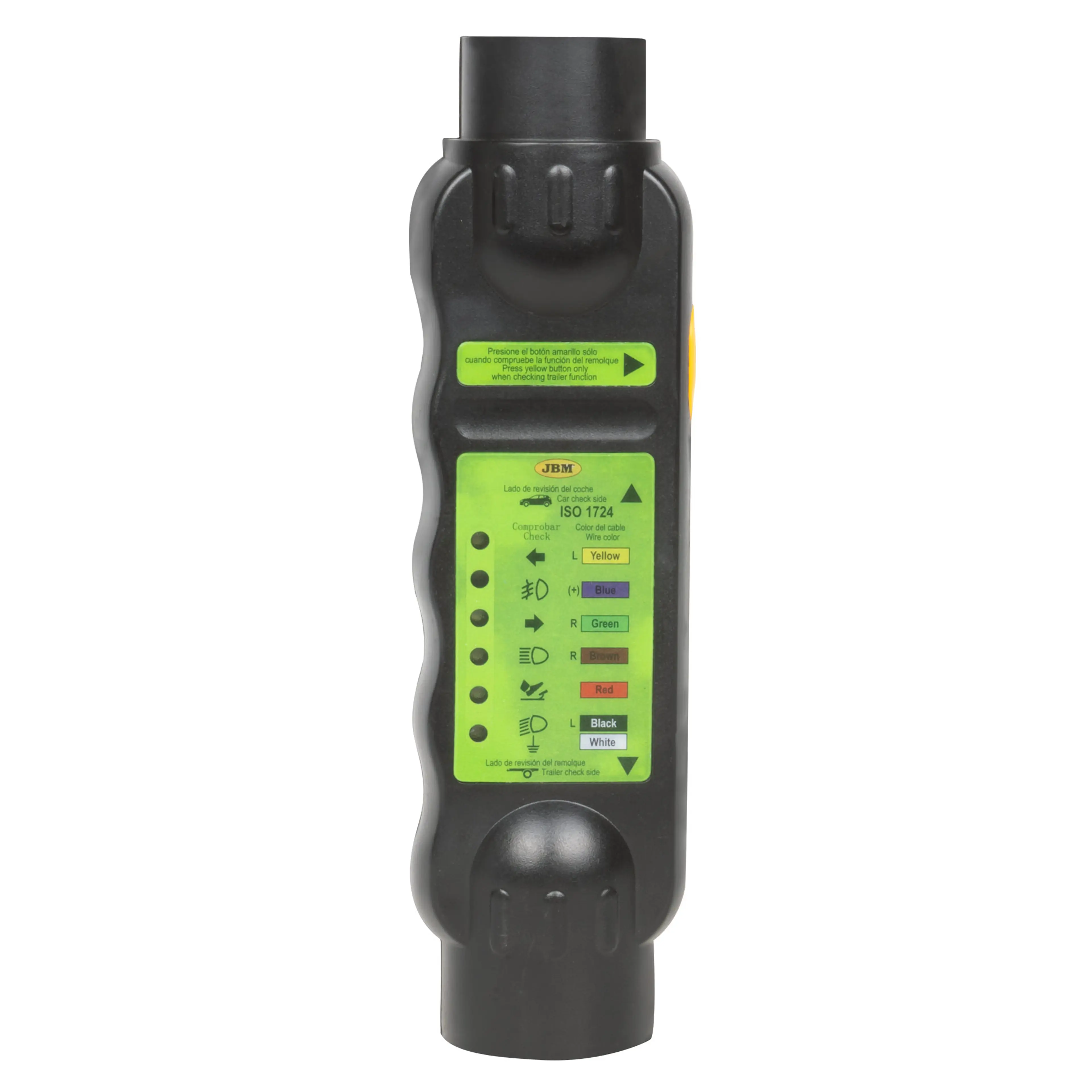 JBM COMPROBADOR DE LUCES DE REMOLQUE 7 PINS