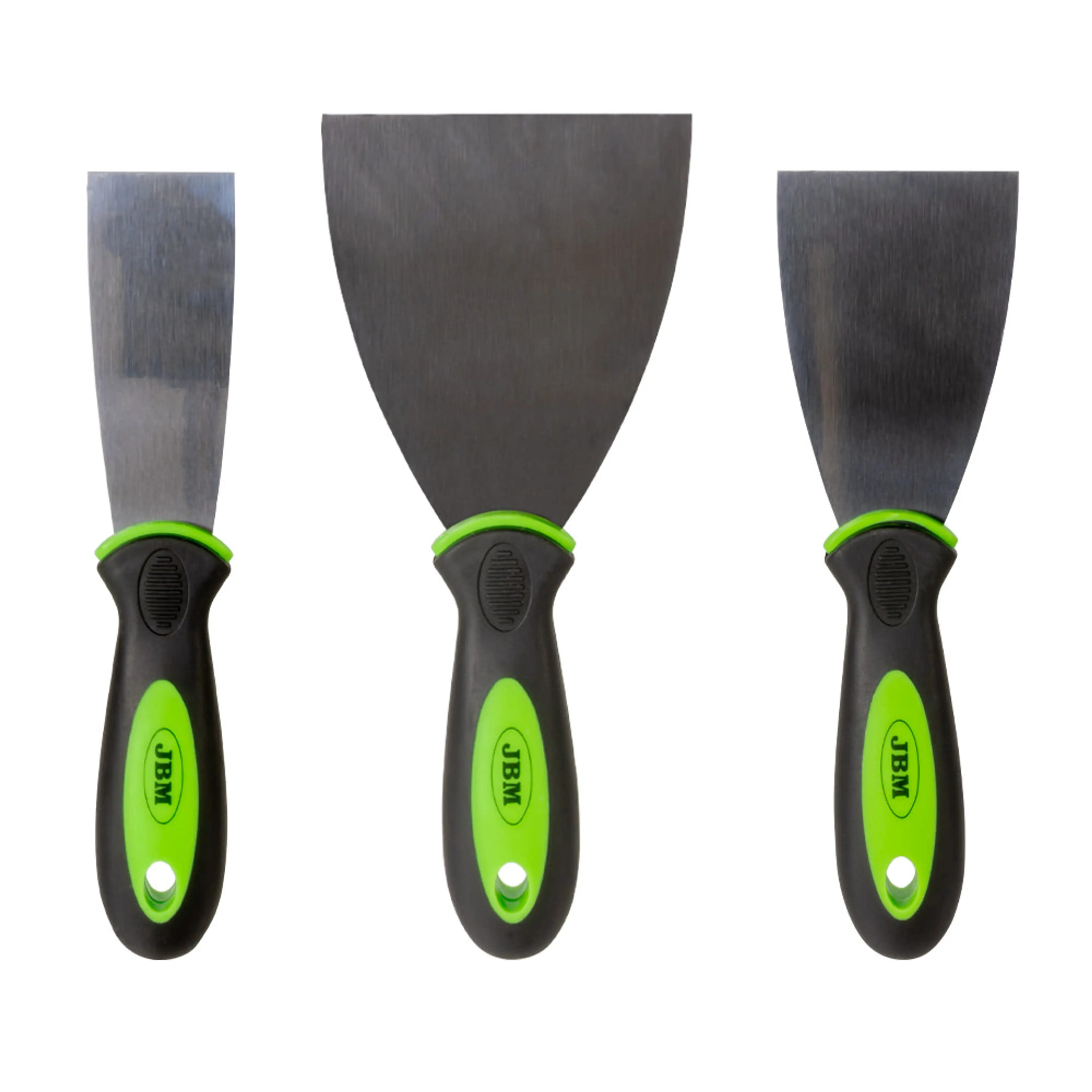 JBM SET DE 3 ESPÁTULAS DE ACERO
