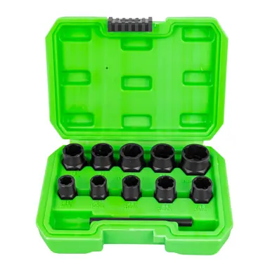 JBM SET DE VASOS TWIST DE 3/8" PARA EXTRACCIÓN DE TUERCAS/TORNILLOS DE