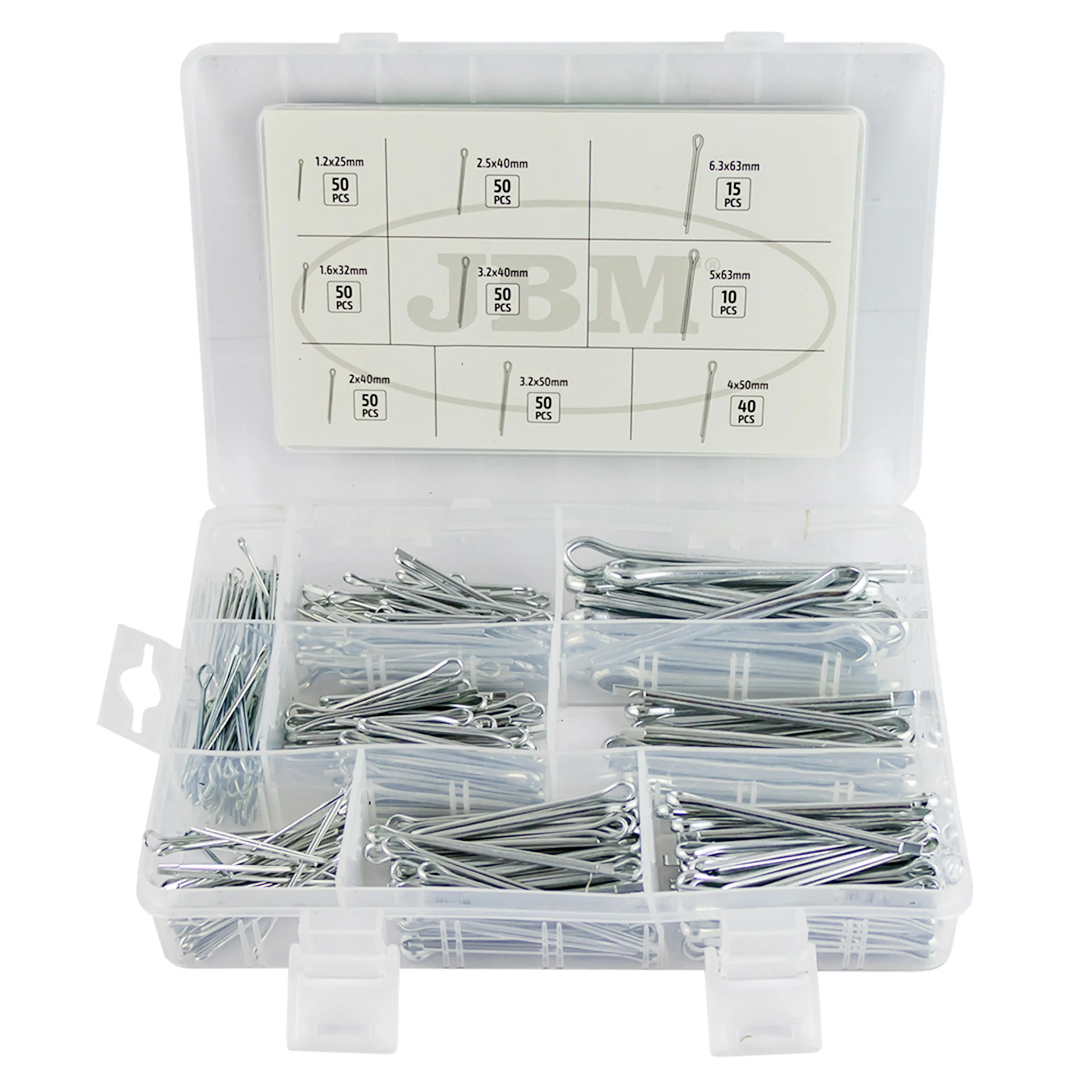 JBM ESTUCHE DE PASADORES DE ALETAS 365PCS