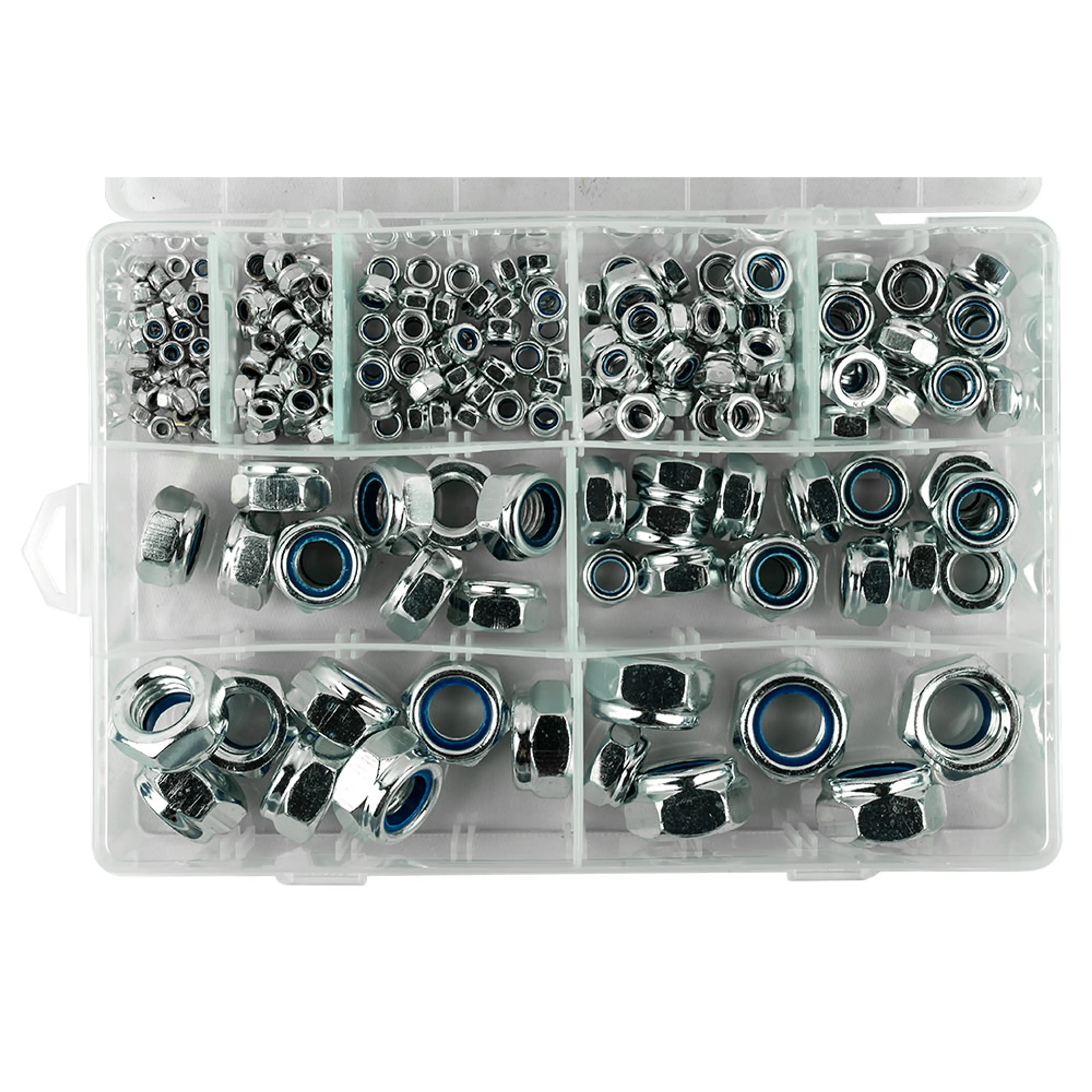 JBM ESTUCHE DE TUERCAS AUTOBLOCANTES 228PCS