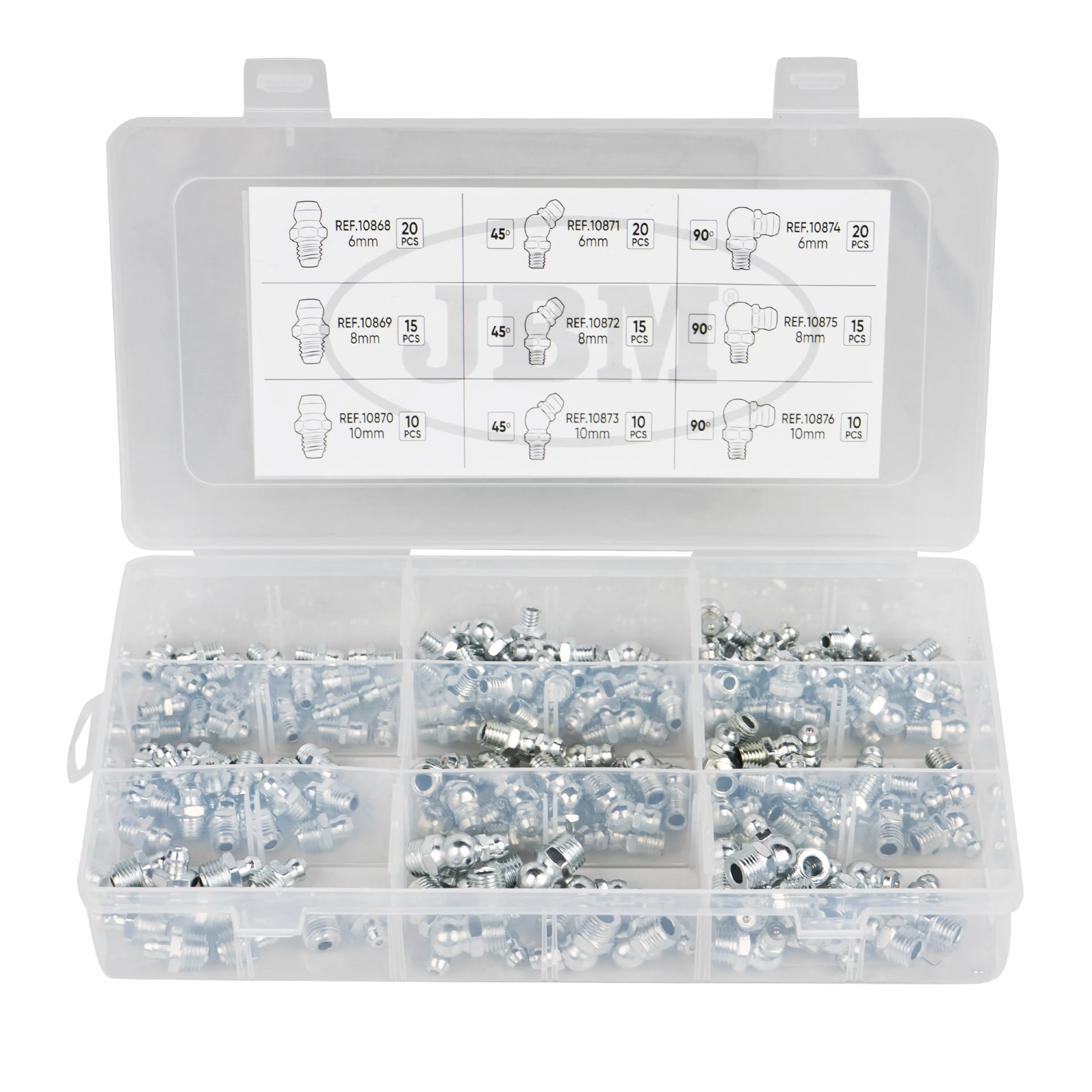 JBM ESTUCHE DE ENGRASADOR 135PCS