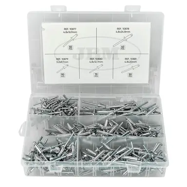 JBM ESTUCHE DE REMACHES 300PCS