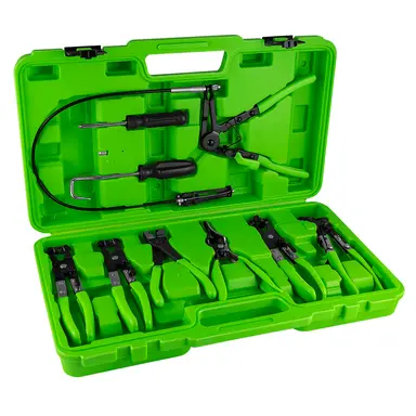 JBM SET DE ALICATES PARA ABRAZADERAS EN MALETÍN