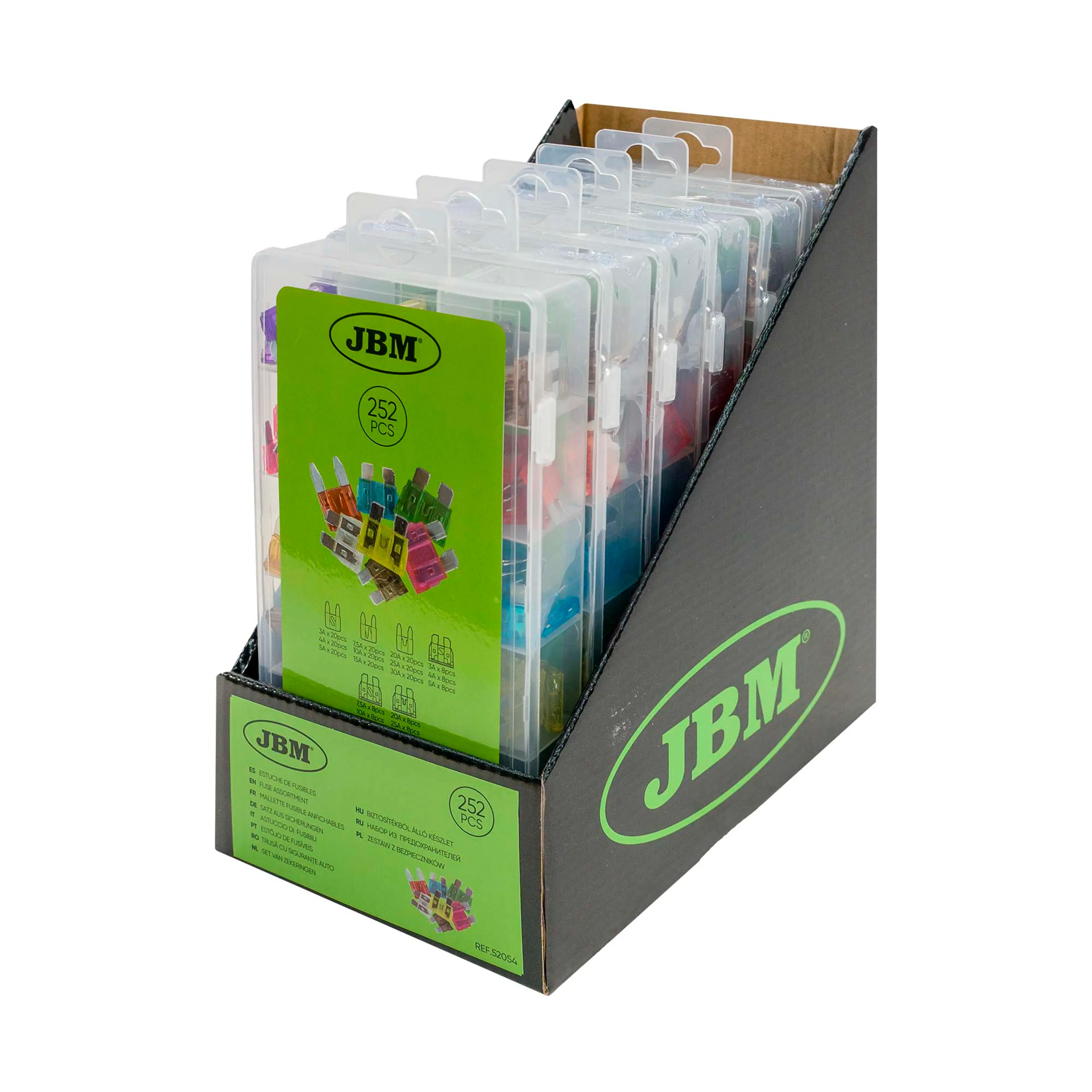 JBM ESTUCHE DE FUSIBLES 252PCS
