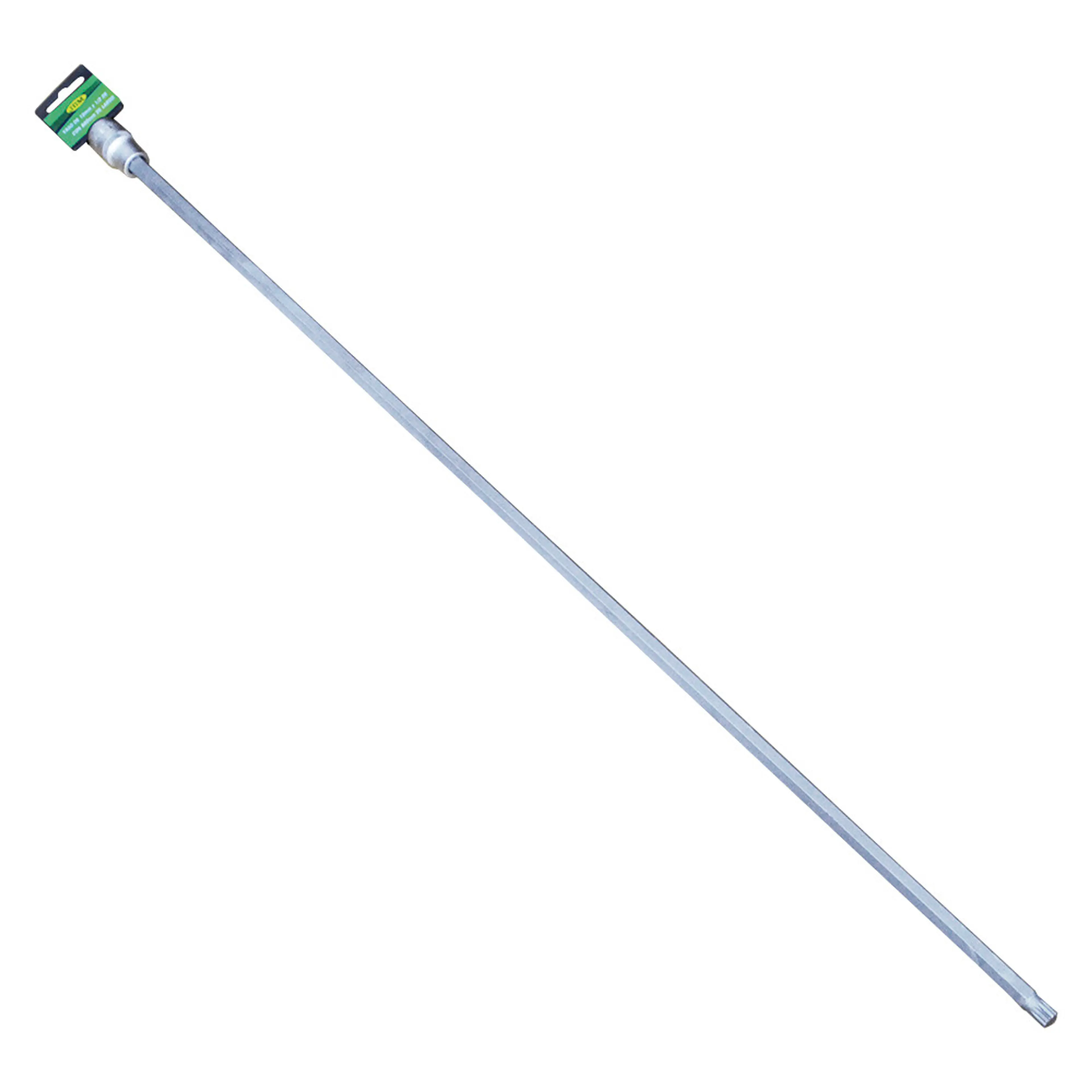 JBM PUNTA EXTRALARGA DE 12 CANTOS DE 800MM CON VASO DE 1/2” 10MM Ø