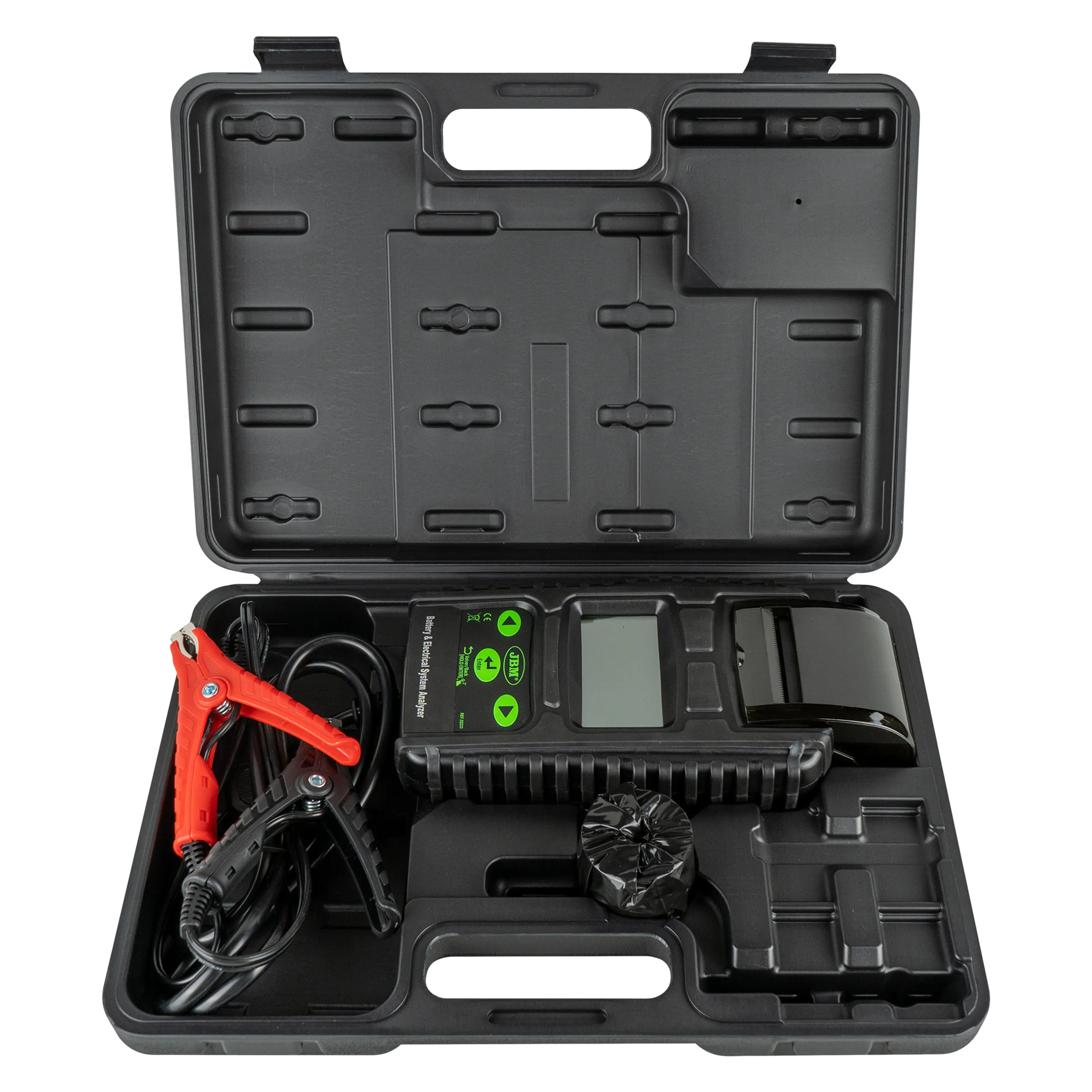 JBM COMPROBADOR DE BATERÍA Y ALTERNADORES CON IMPRESORA