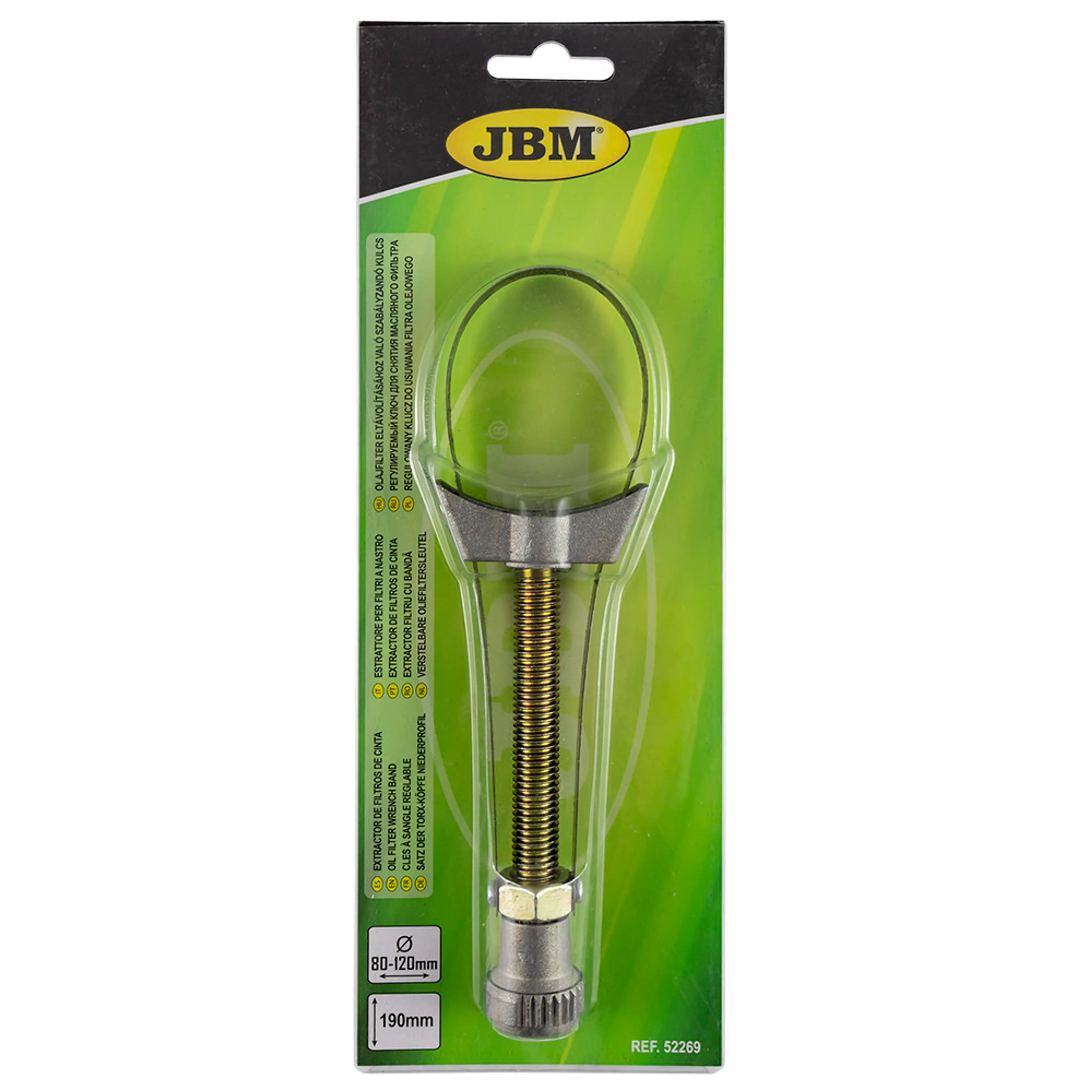 JBM EXTRACTOR DE FILTROS DE CINTA