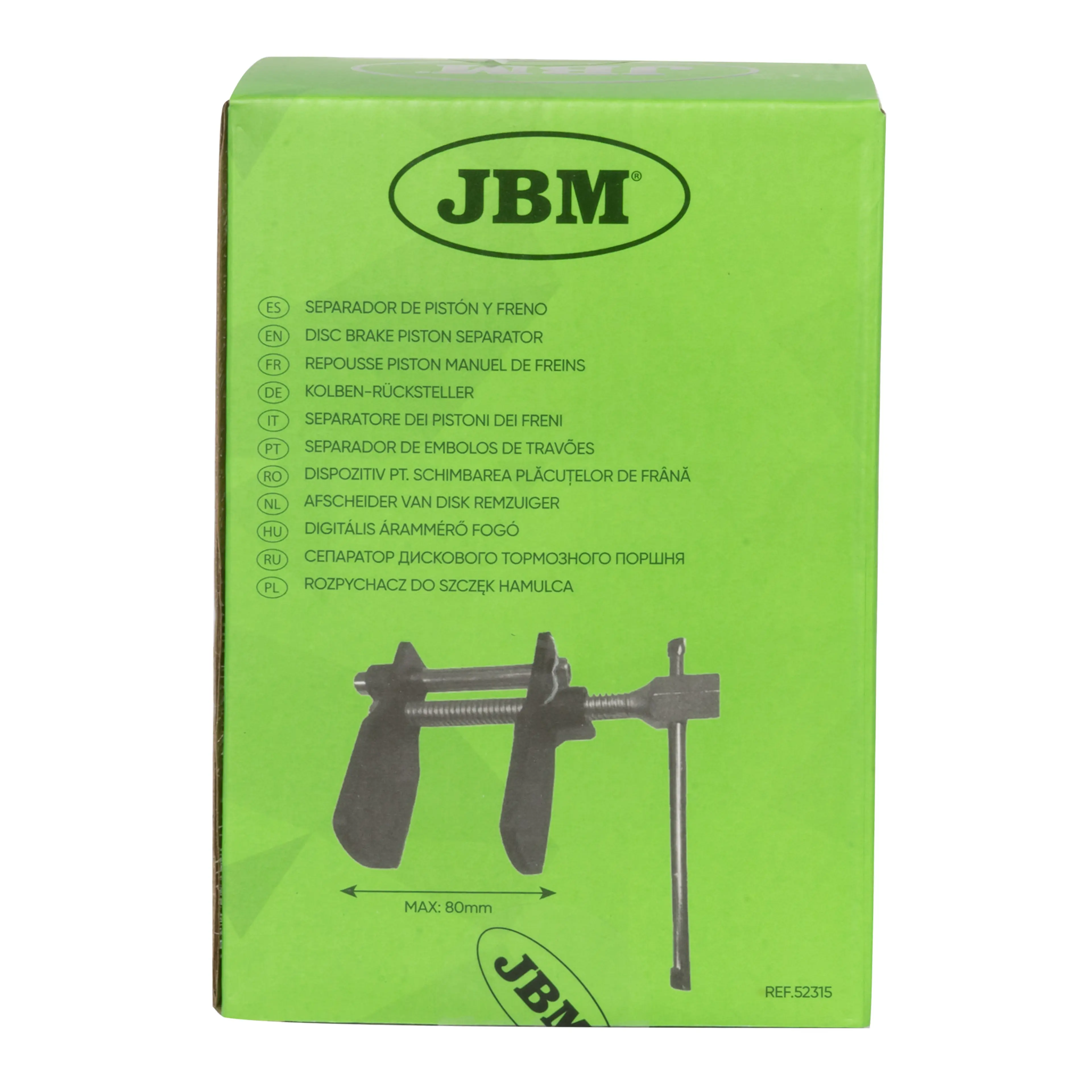 JBM SEPARADOR DE PISTÓN Y FRENO