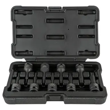 JBM SET DE 9 PUNTAS DE IMPACTO TORX DE 1/2"