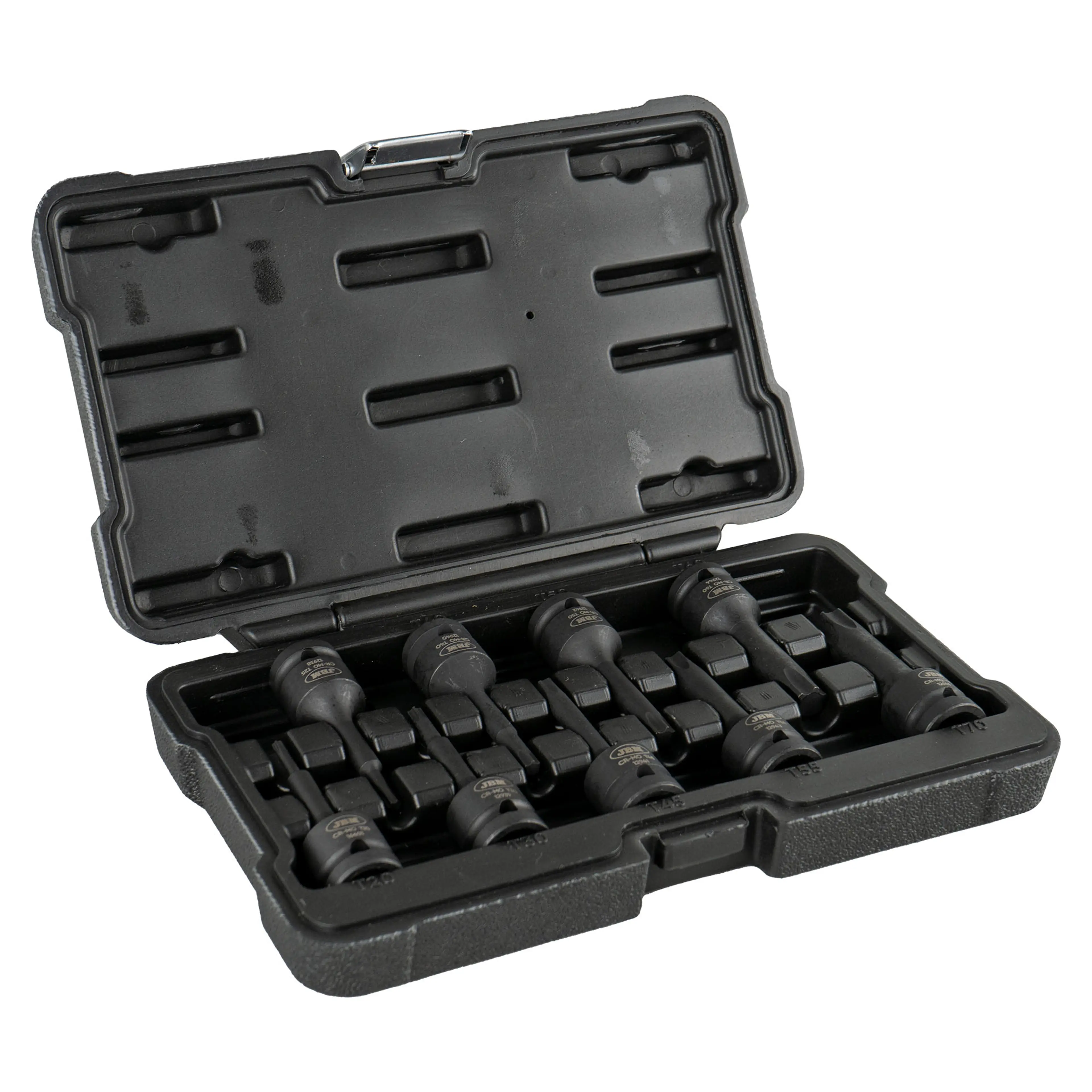 JBM SET DE 9 PUNTAS DE IMPACTO TORX DE 1/2"